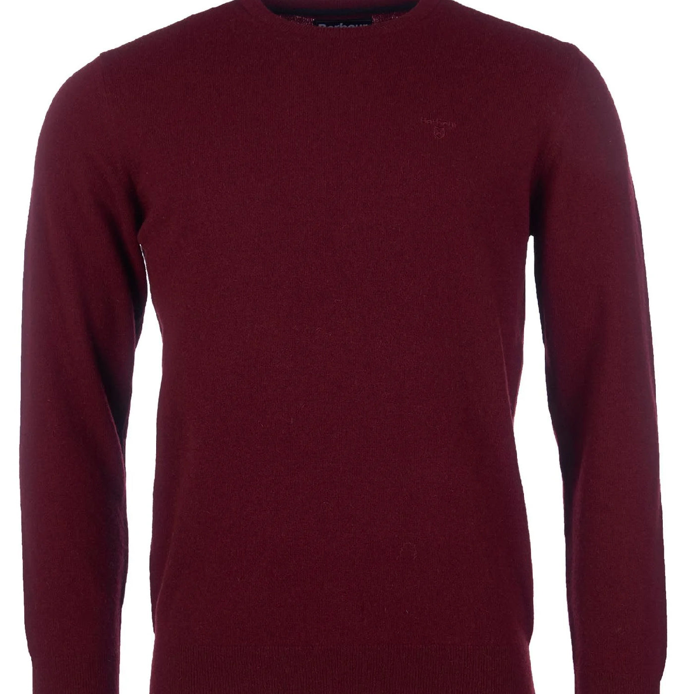 Barbour Ess Lwool Crew Ruby#Color_Ruby