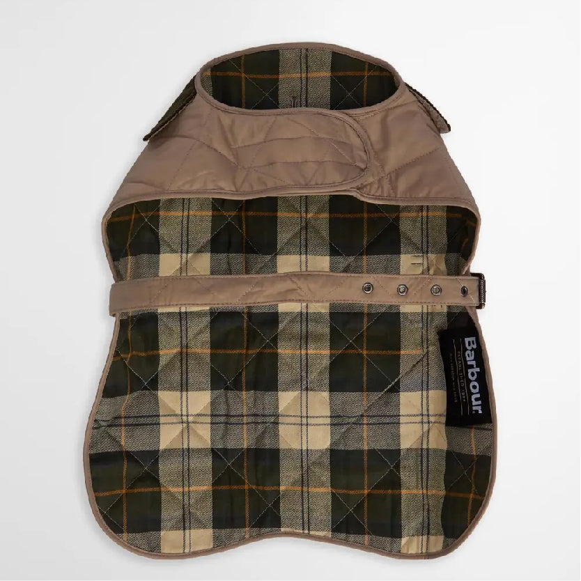 Quilted Dog Coat Sand Dune#Color_Sand Dune
