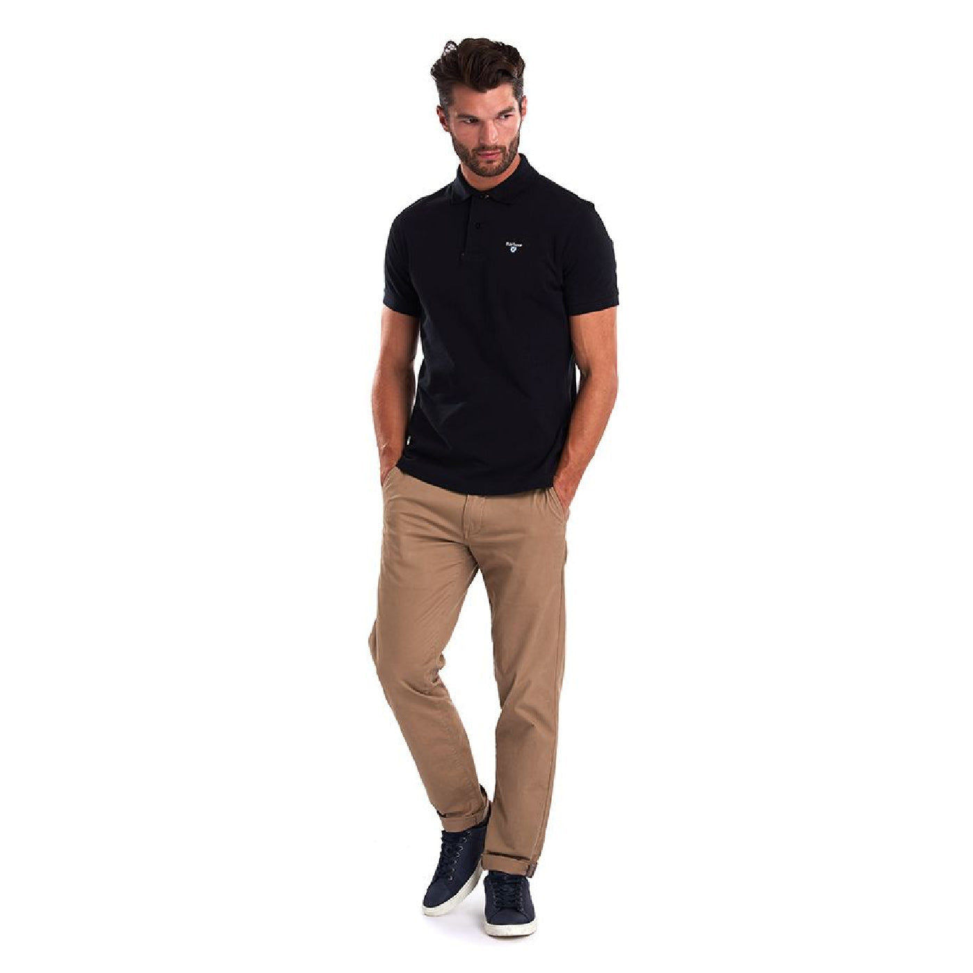 Barbour Tartan Pique Polo