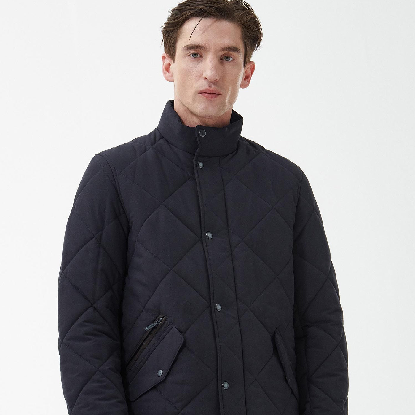 Barbour Win Chelsea Quilt Navy#Color_Navy