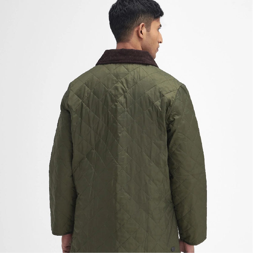 Barbour Heritage Liddesdale Quilted Jacket Olive#Color_Olive