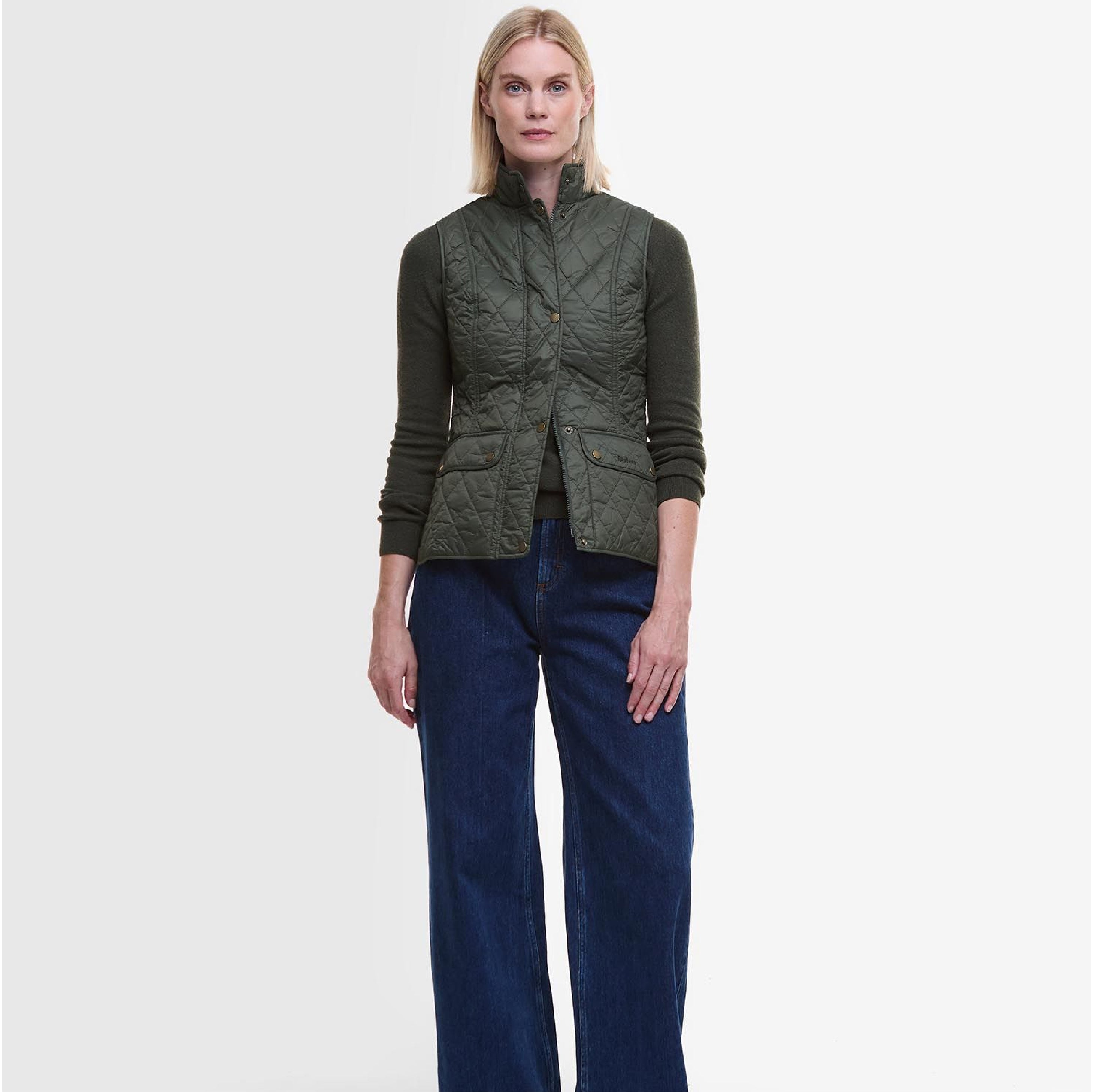 Otterburn Gilet Olive#Color_Olive