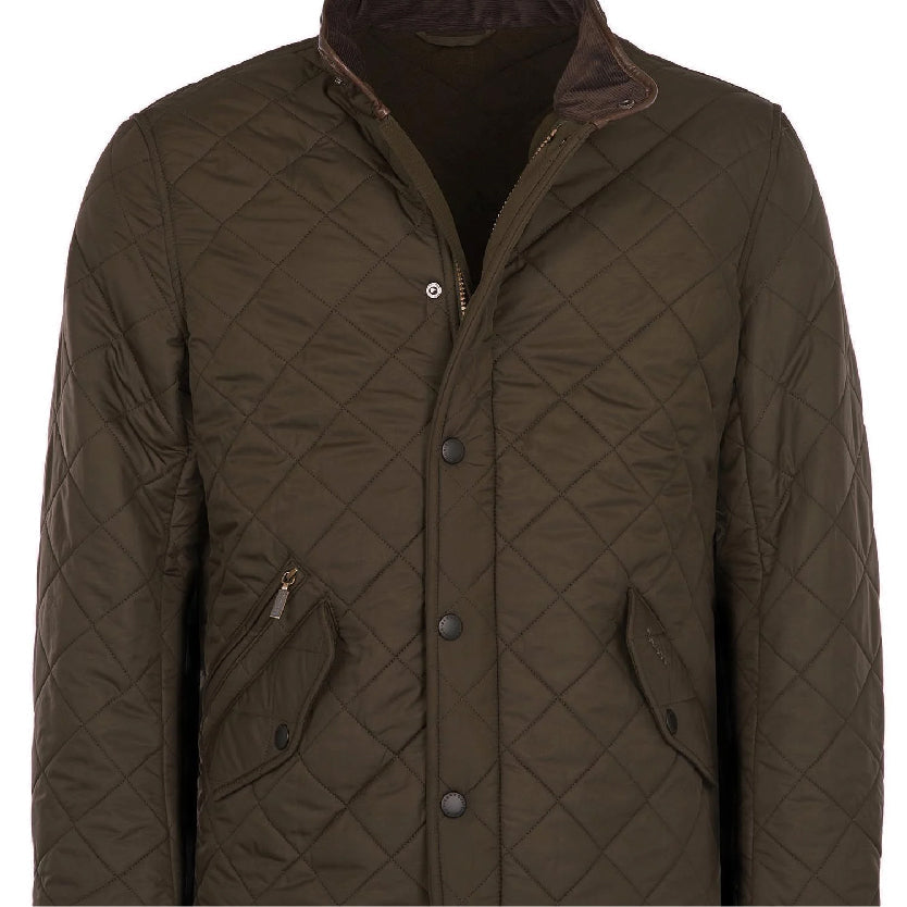 Barbour Powell Quilt Olive#Color_Olive