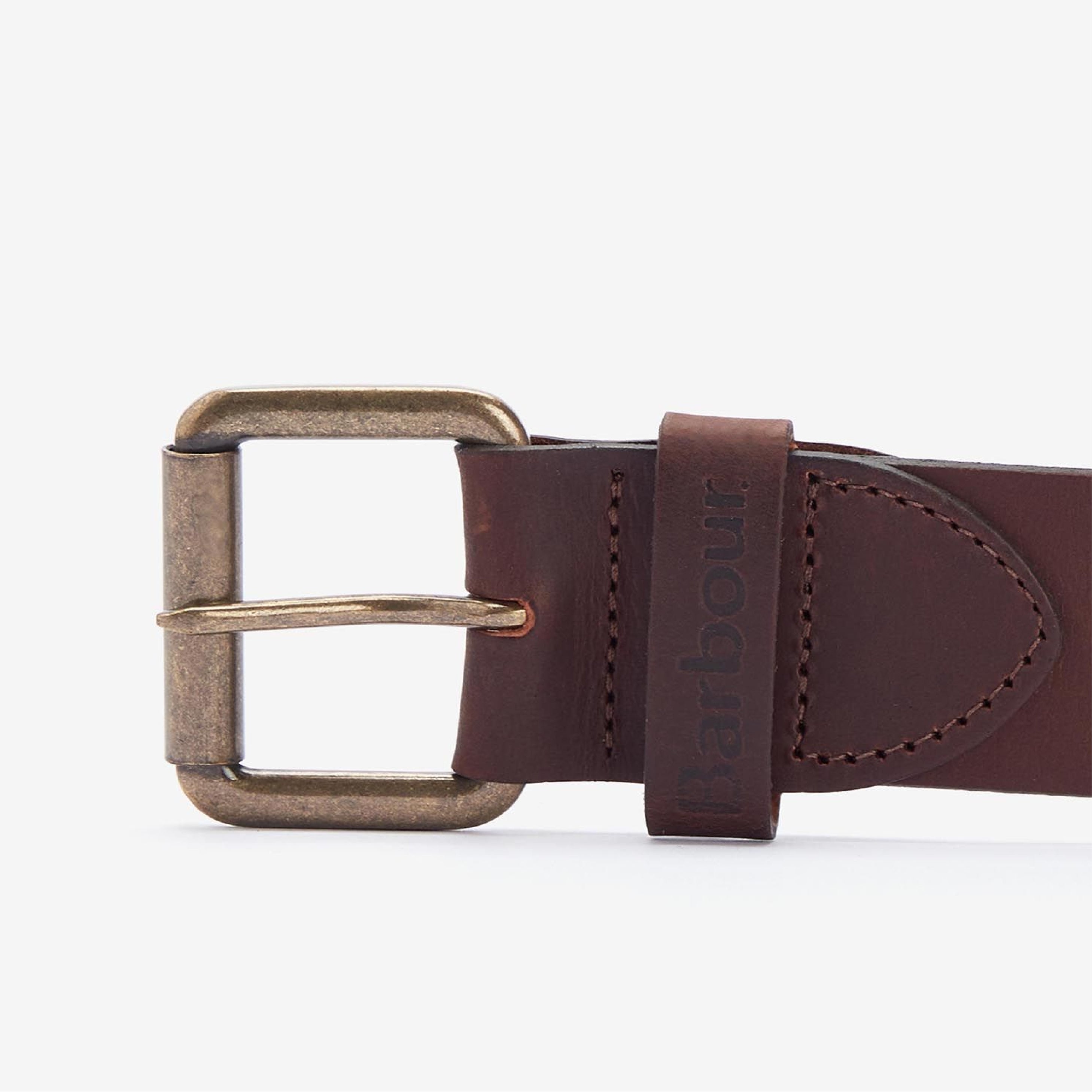 Matt Leather Belt Brown#Color_Brown