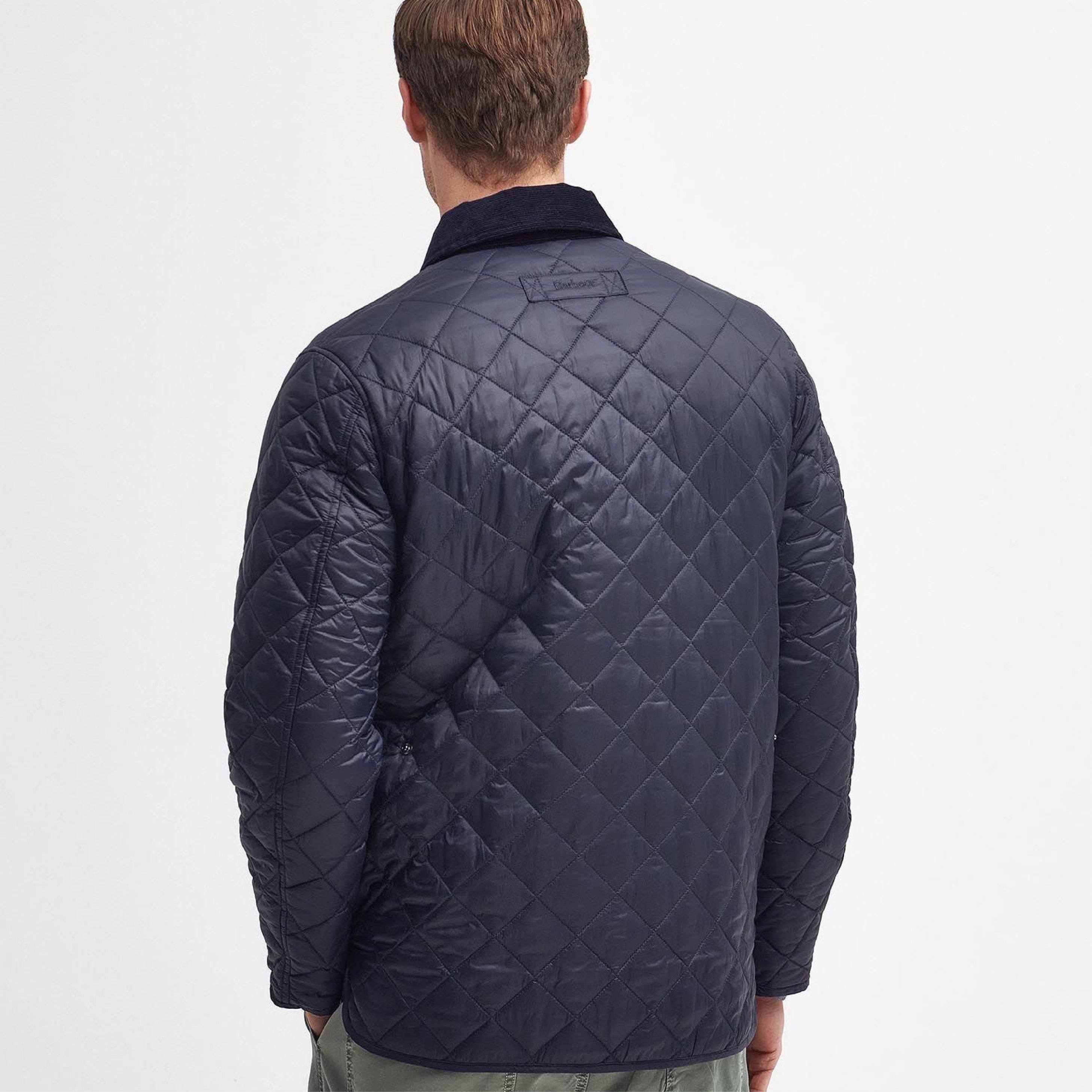 Barbour Modern Chelsea Qult Navy#Color_Navy