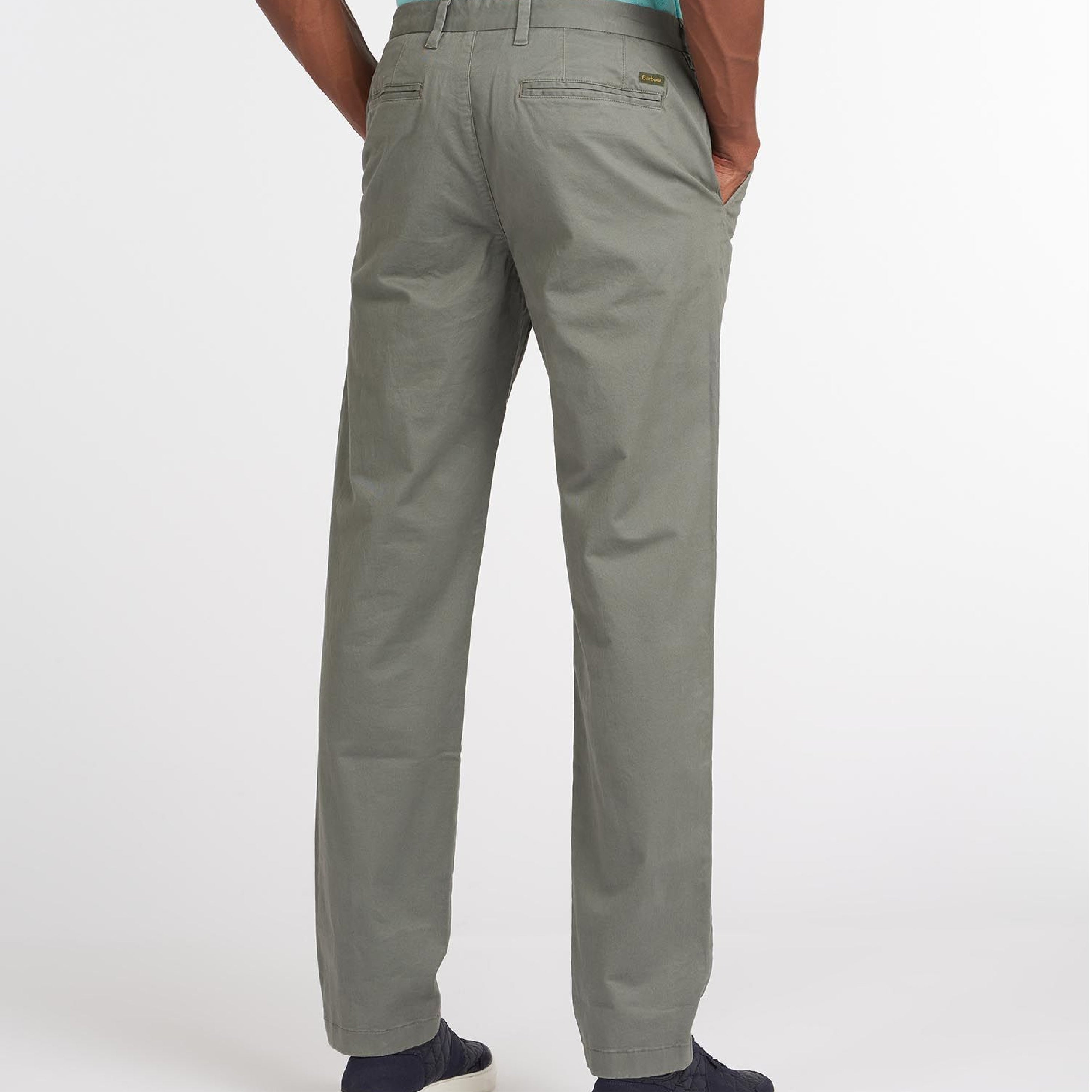 Barbour Neus Ess Chino Olive#Color_Olive