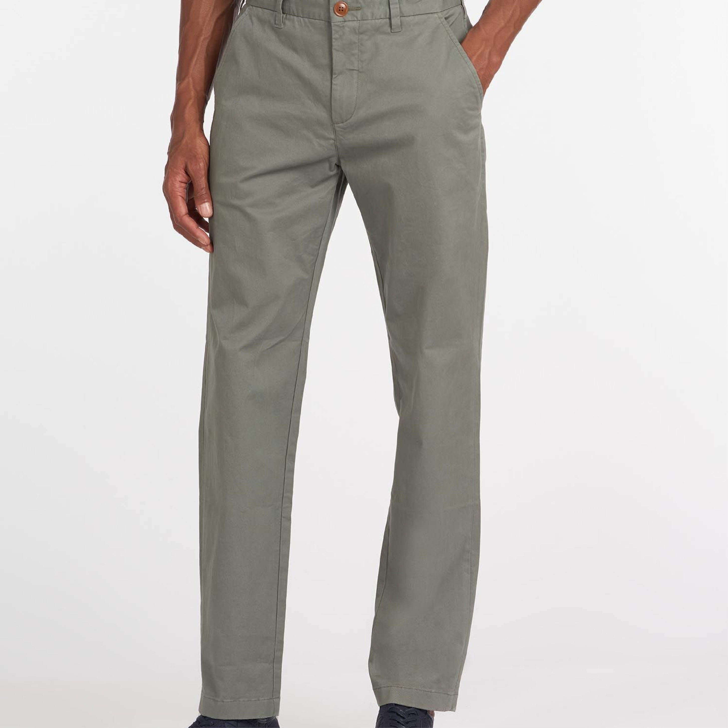 Barbour Neus Ess Chino Olive#Color_Olive