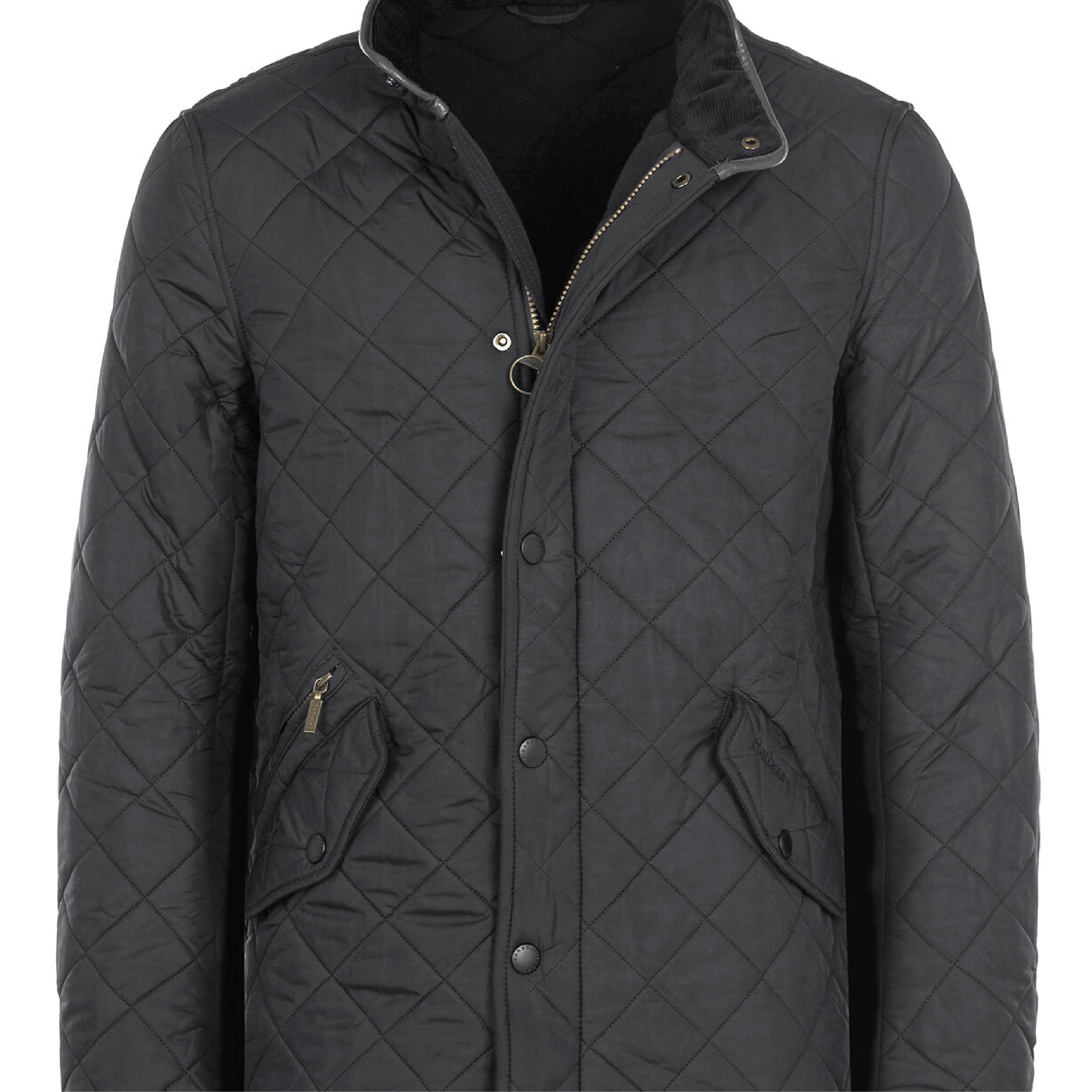 Barbour Powell Quilt Black#Color_Black