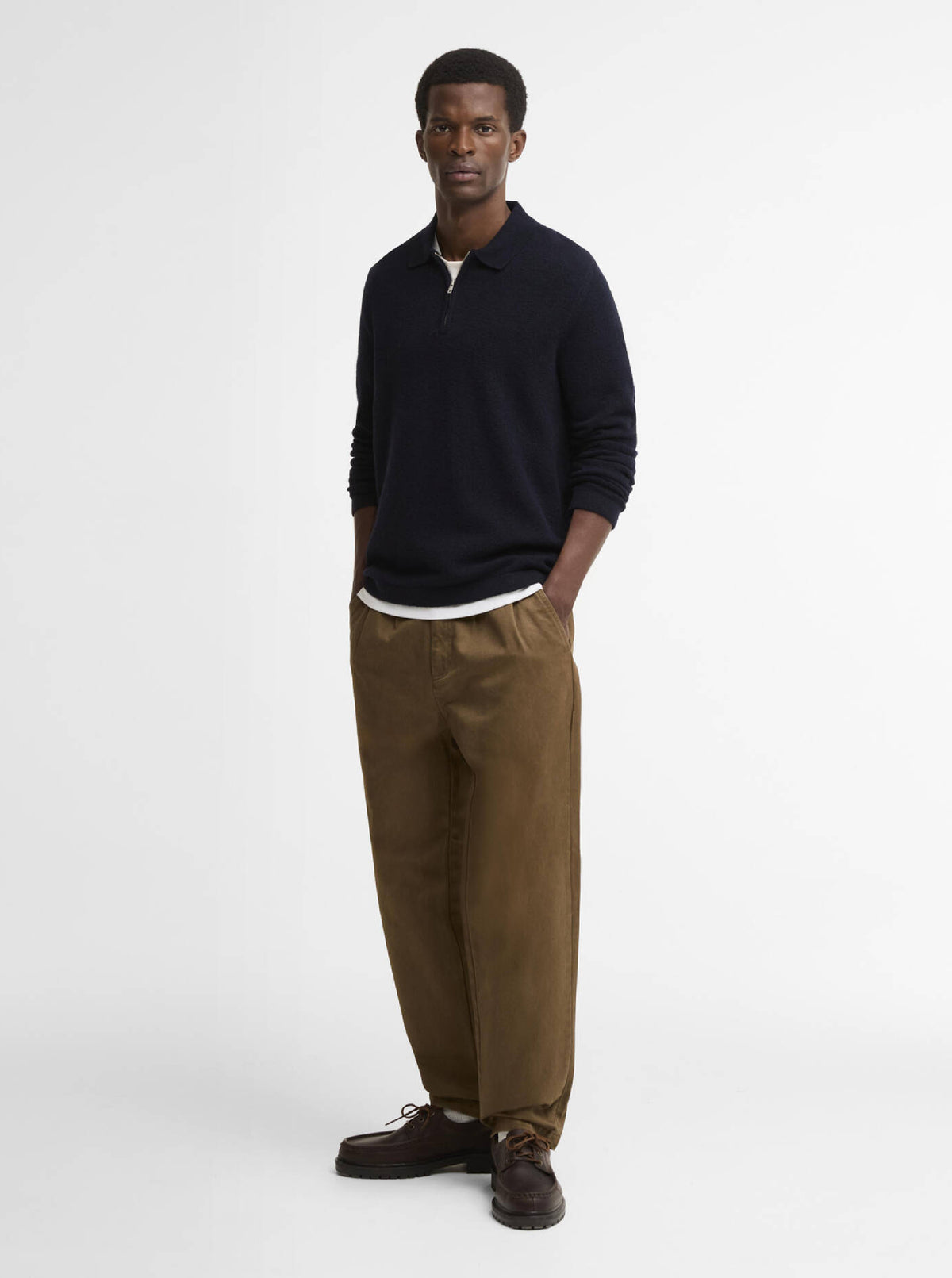 Bearsted Knitted Polo Shirt