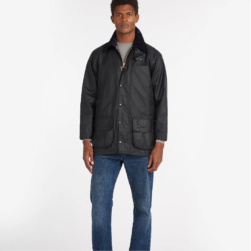 Beaufort® Waxed Jacket Navy#Color_Navy