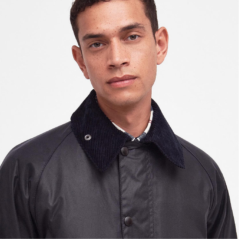 Classic Bedale® Wax Jacket Navy#Color_Navy