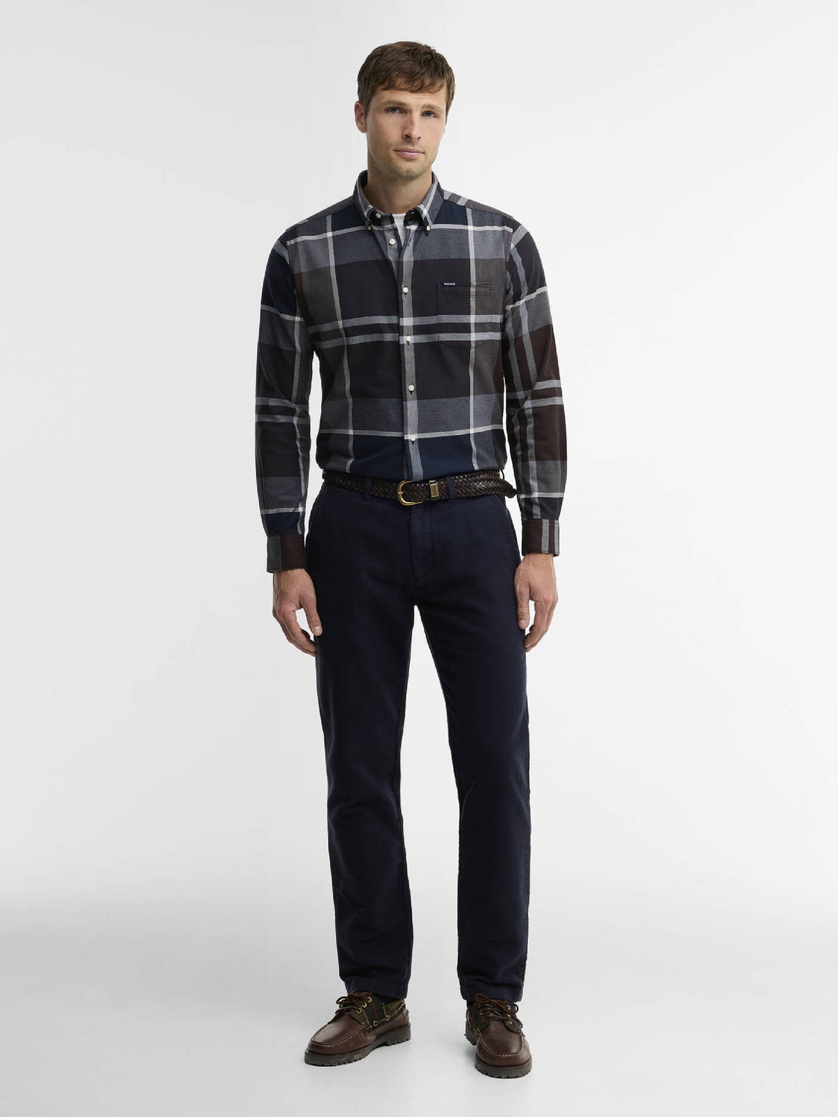 Dunoon Tailored Long-Sleeved Shirt