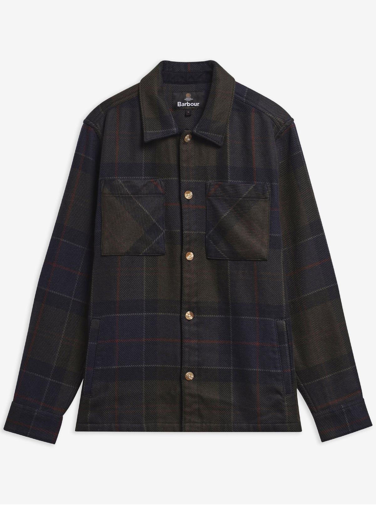 Oversized Tartan Overshirt