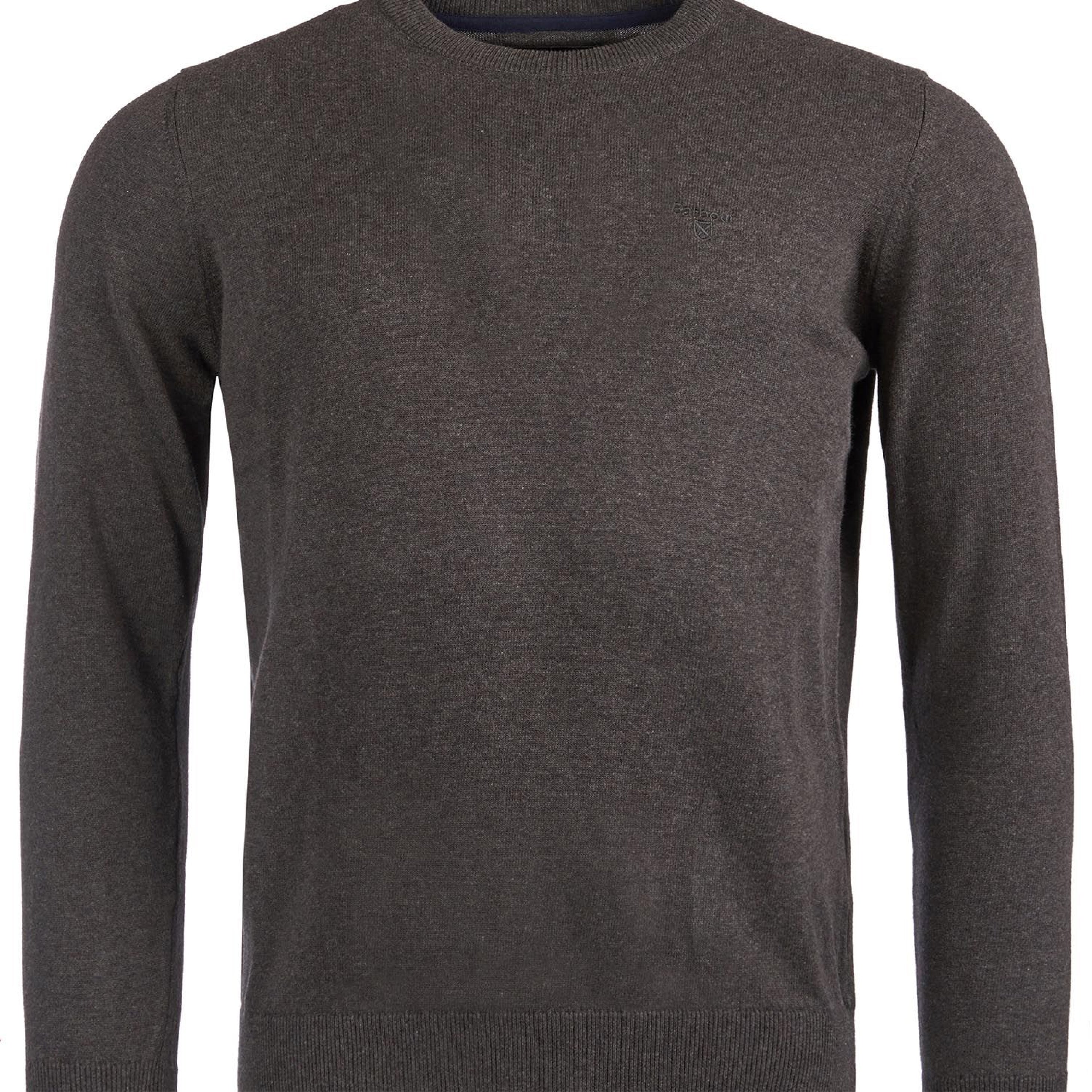 Pima Cotton Crew Neck charcoa#Color_charcoa