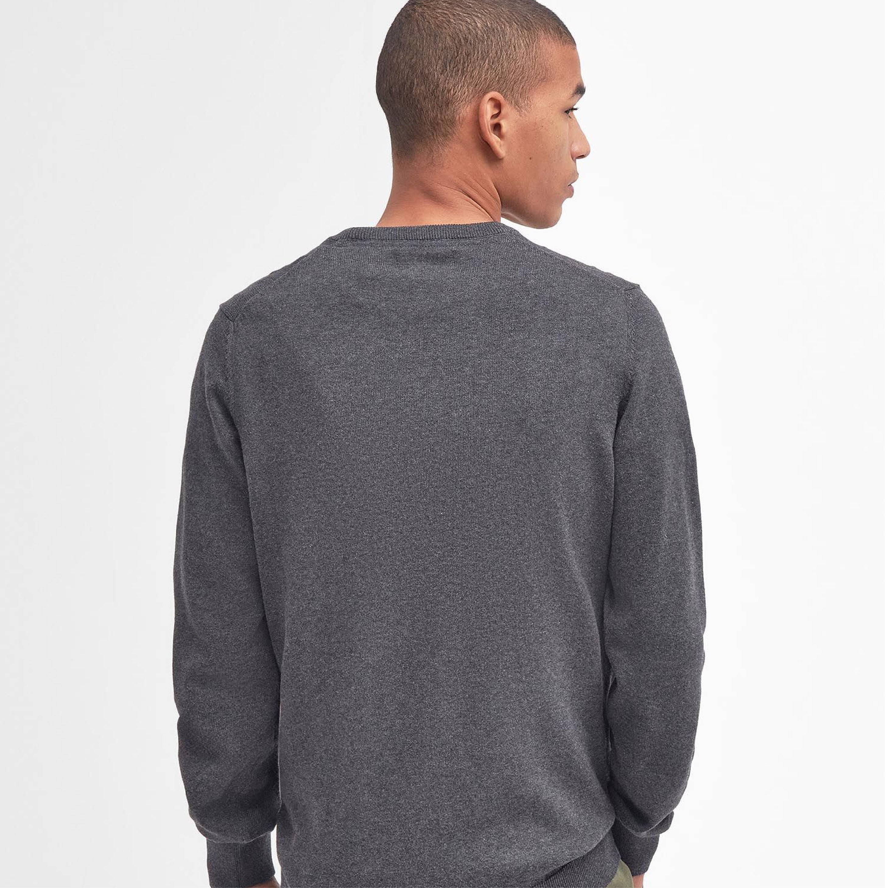 Pima Cotton Crew Neck charcoa#Color_charcoa