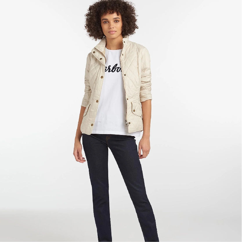 Flyweight Cavalry Quilted Jacket Pearl#Color_Pearl