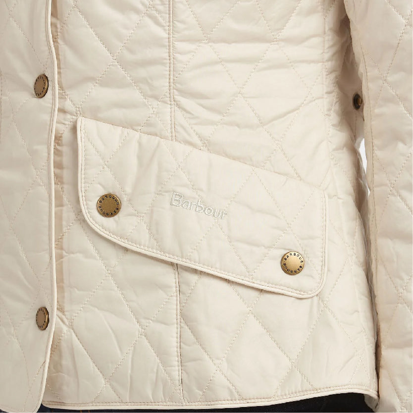 Flyweight Cavalry Quilted Jacket Pearl#Color_Pearl