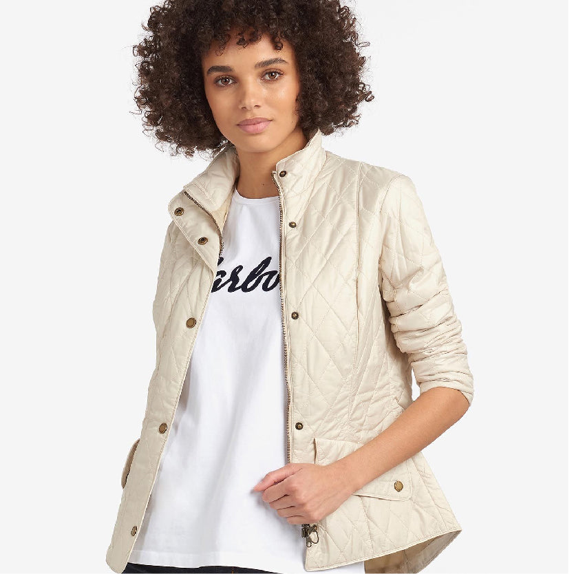 Flyweight Cavalry Quilted Jacket Pearl#Color_Pearl