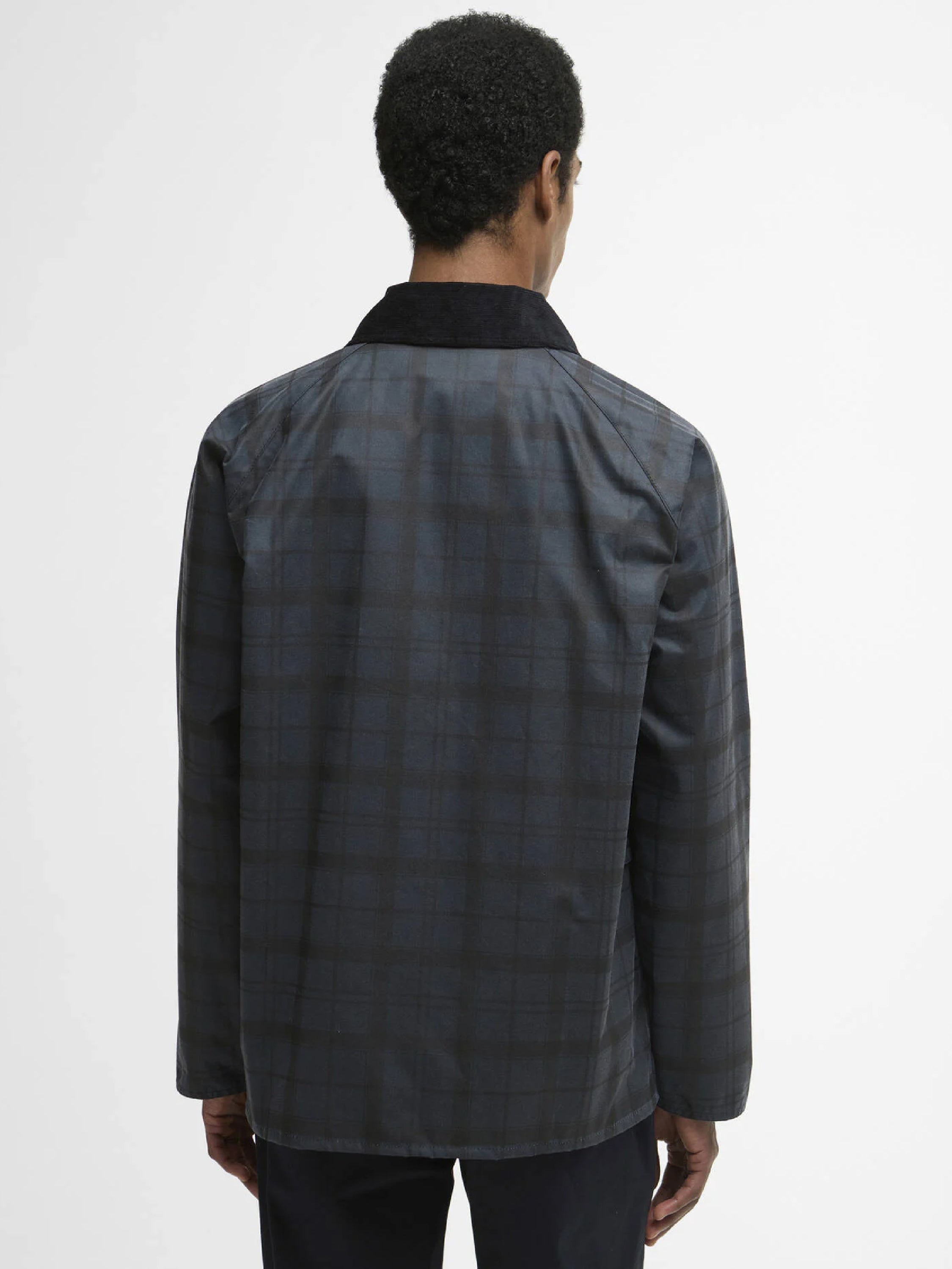 Tartan Ambleside Waxed Jacket Navy#Color_Navy