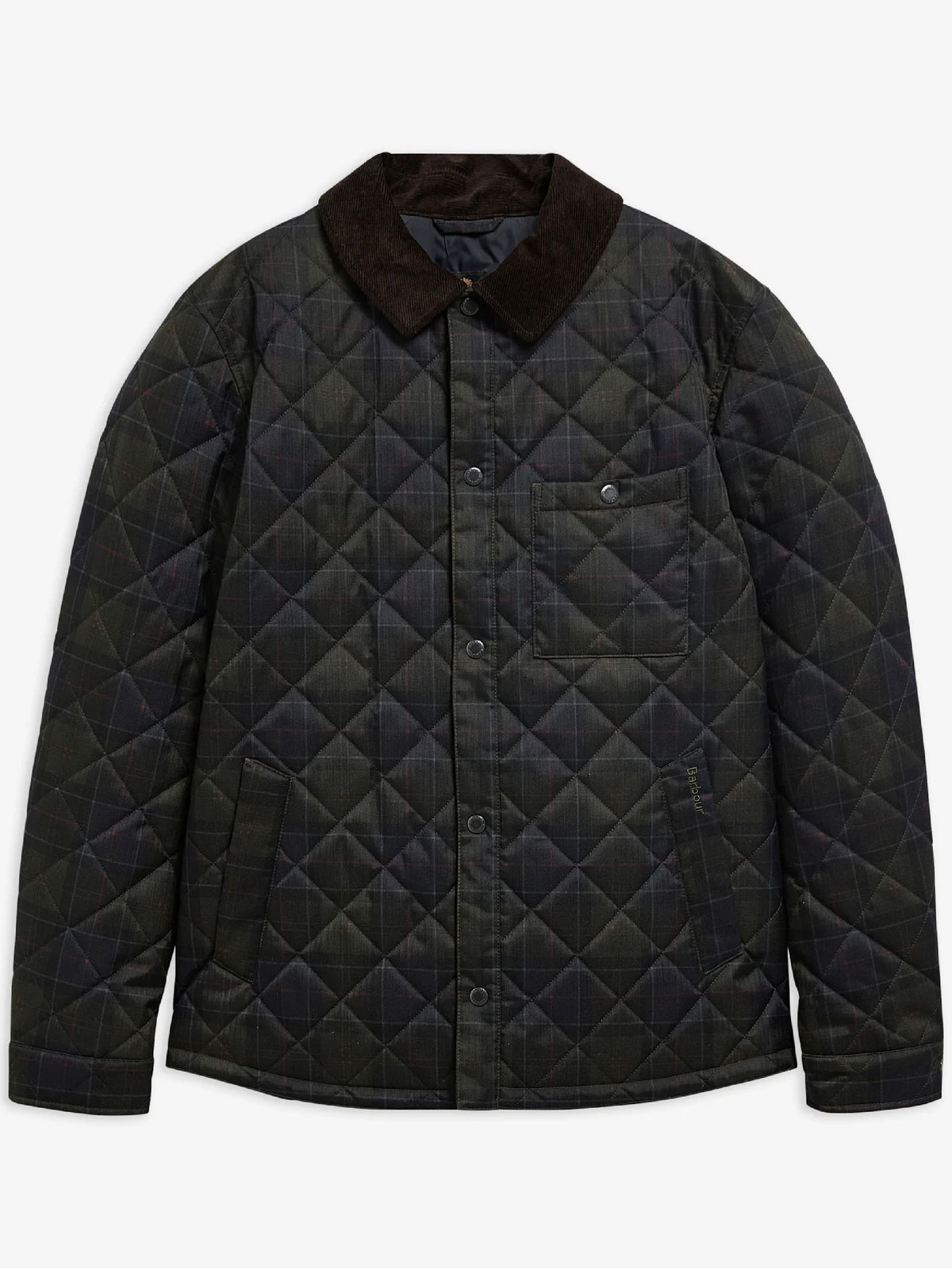 Tartan Shirt Quilted Jacket