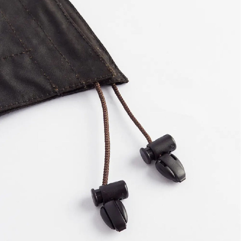 Waxed Cotton Plain Hood Olive#Color_Olive