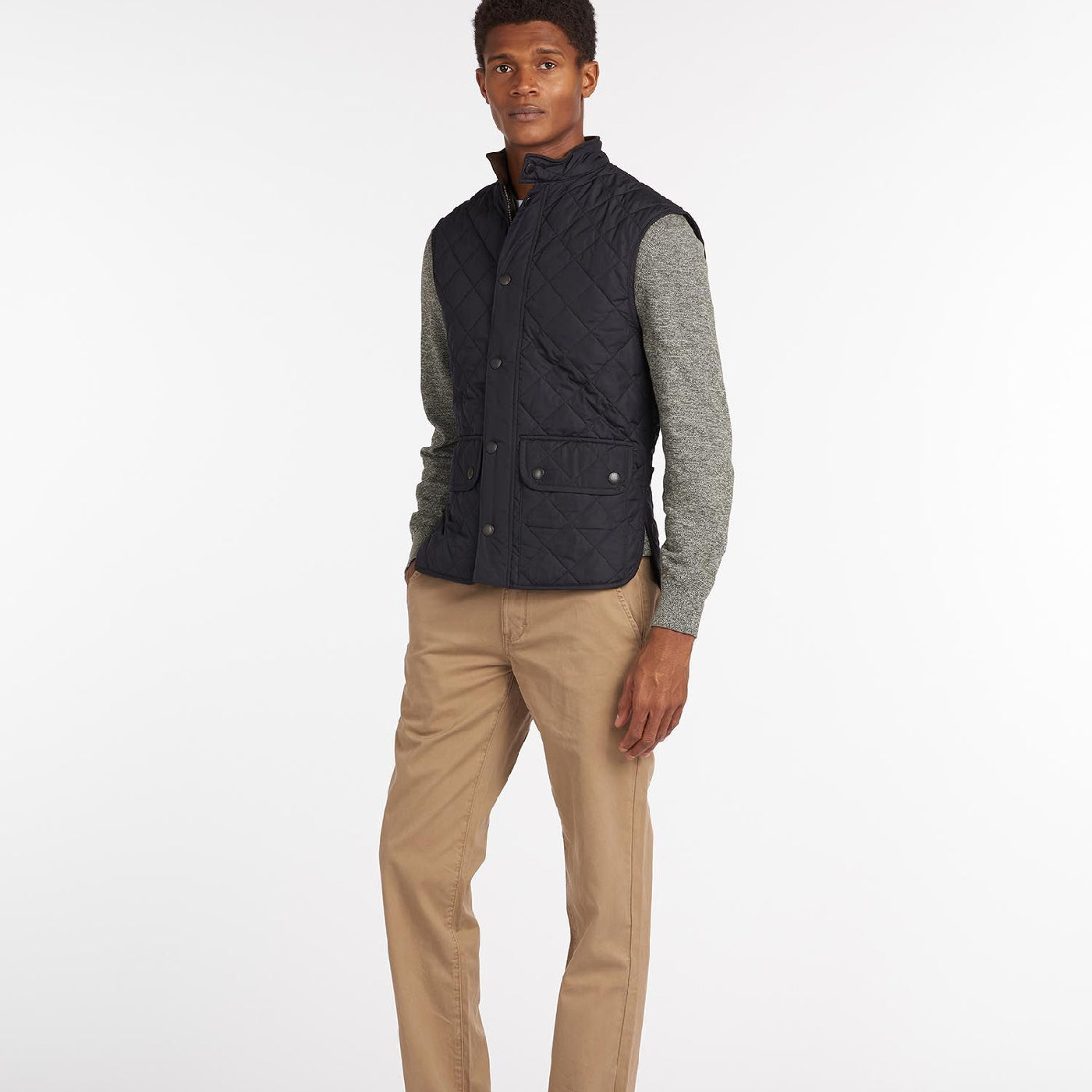 Barbour Lowerdale Gile Navy#Color_Navy