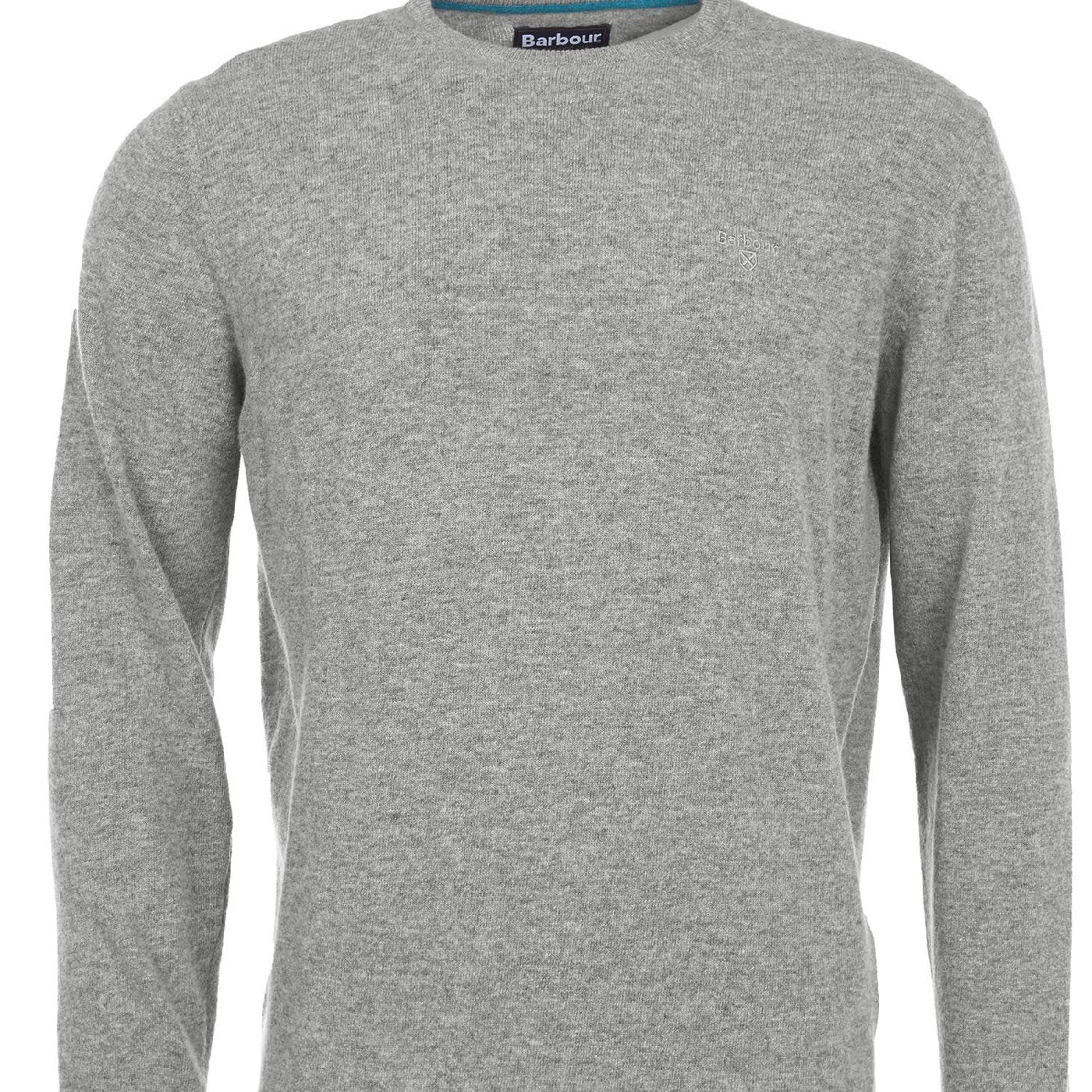 Barbour Ess Lwool Crew Grey#Color_Grey