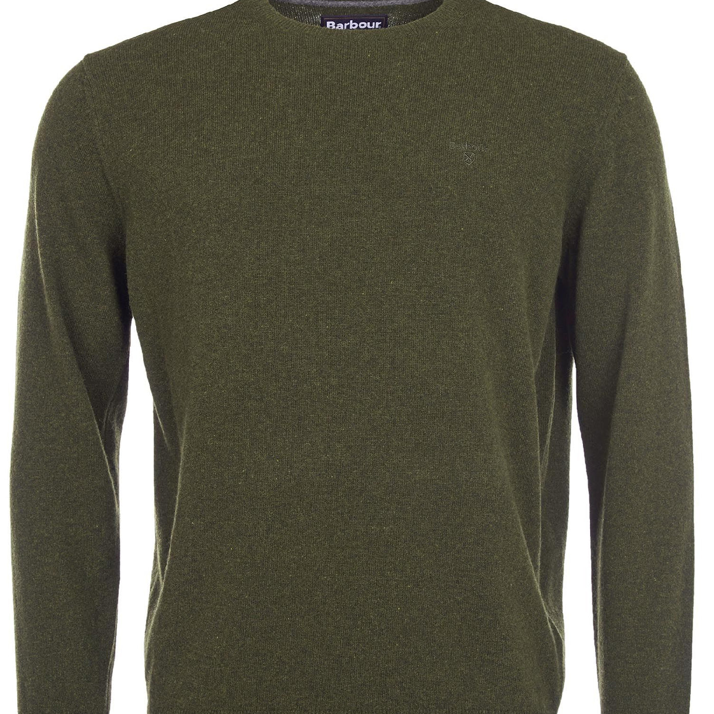 Barbour Ess Lwool Crew Seaweed#Color_Seaweed