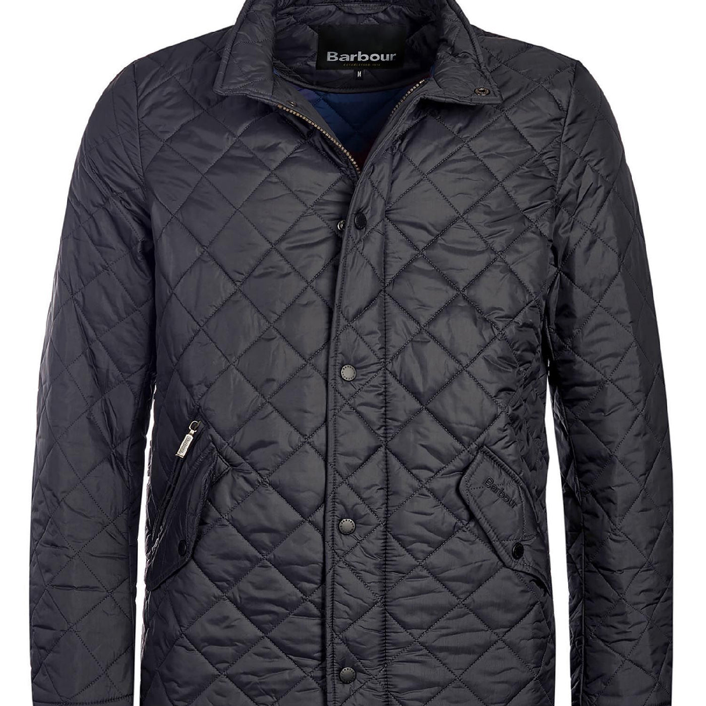 Barbour Flyweight Chelsea Quilt Navy#Color_Navy