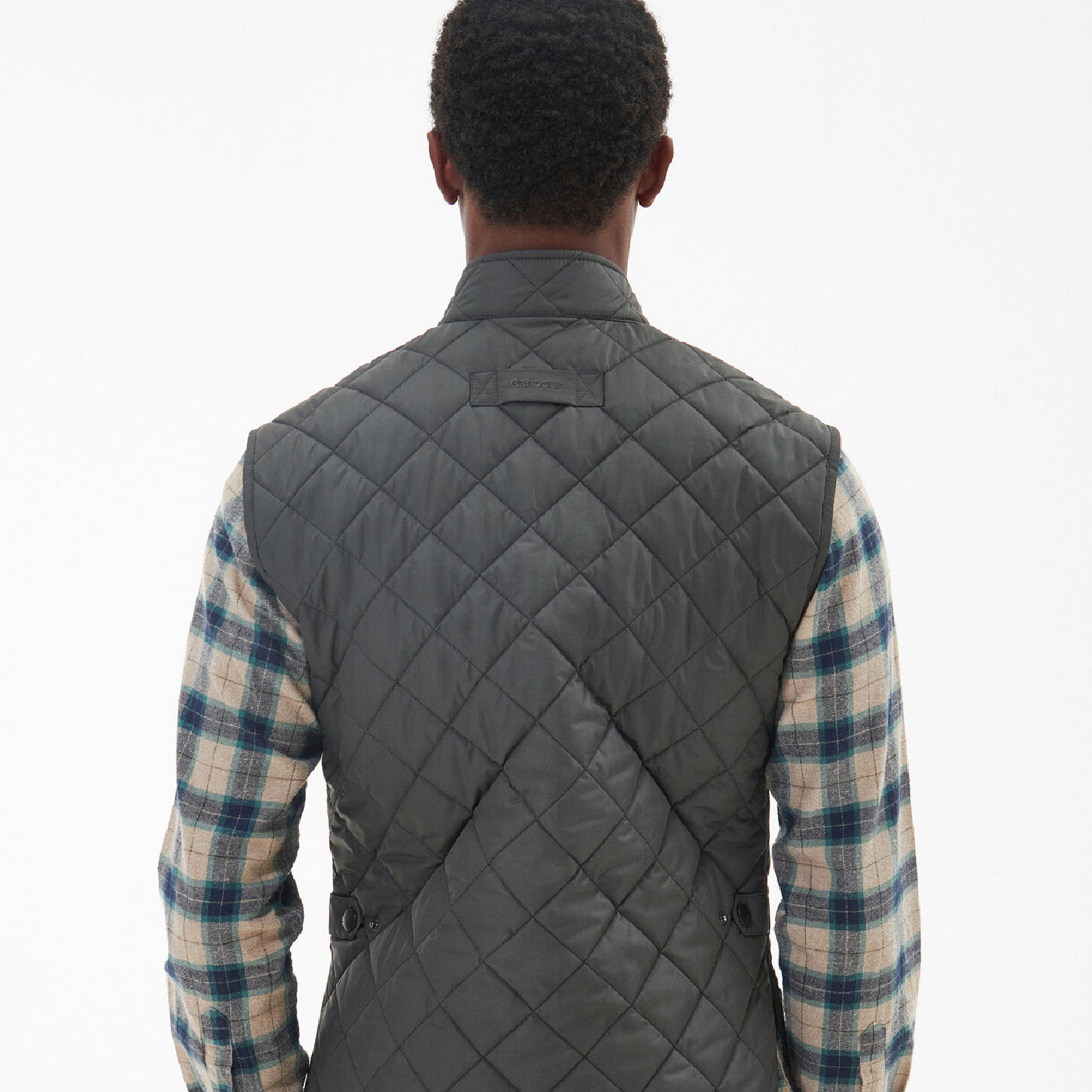 Barbour Lowerdale Gile Charcoa#Color_Charcoa