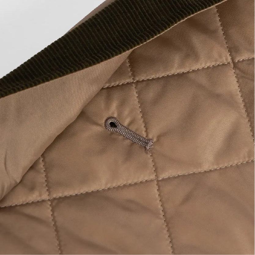 Quilted Dog Coat Sand Dune#Color_Sand Dune