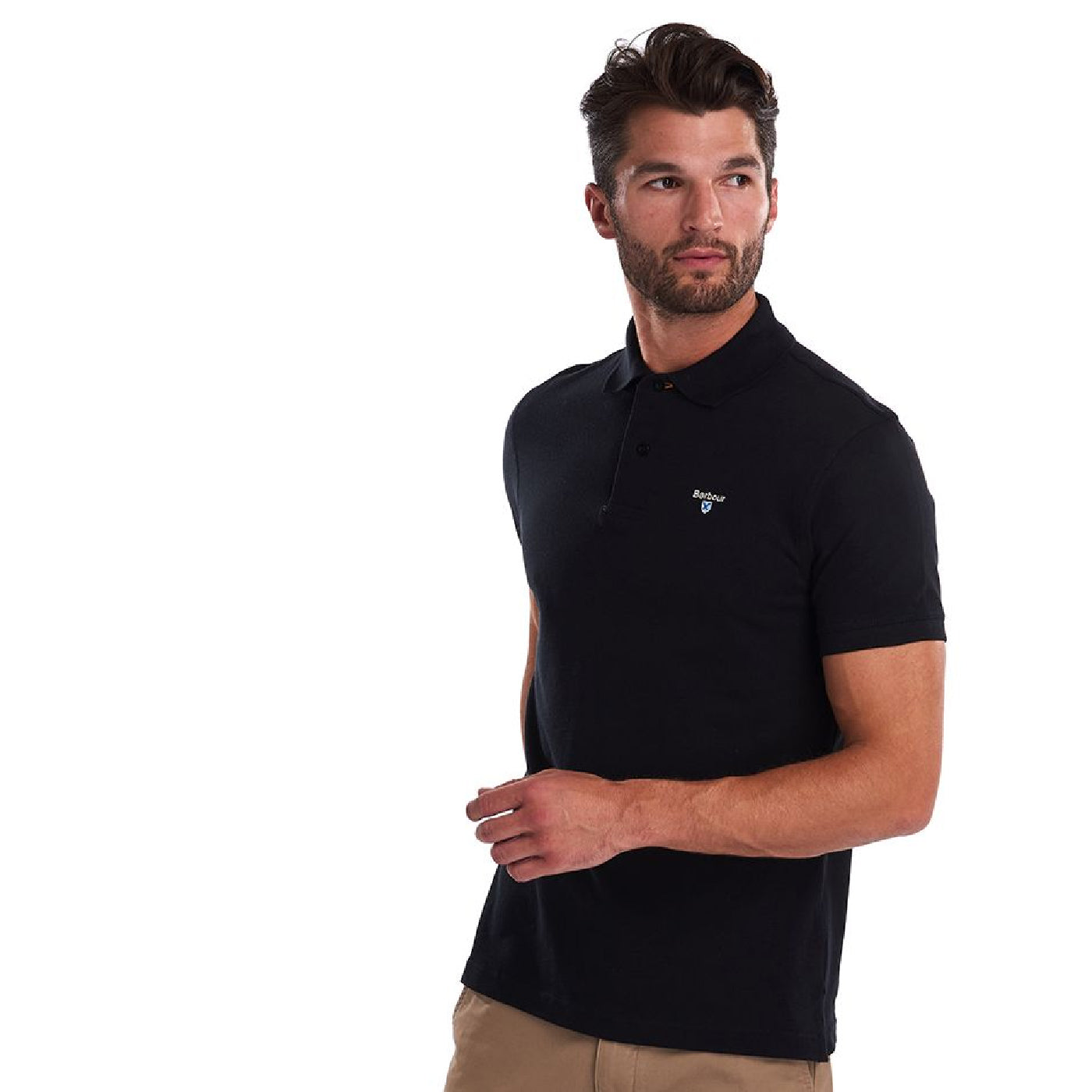 Barbour Tartan Pique Polo