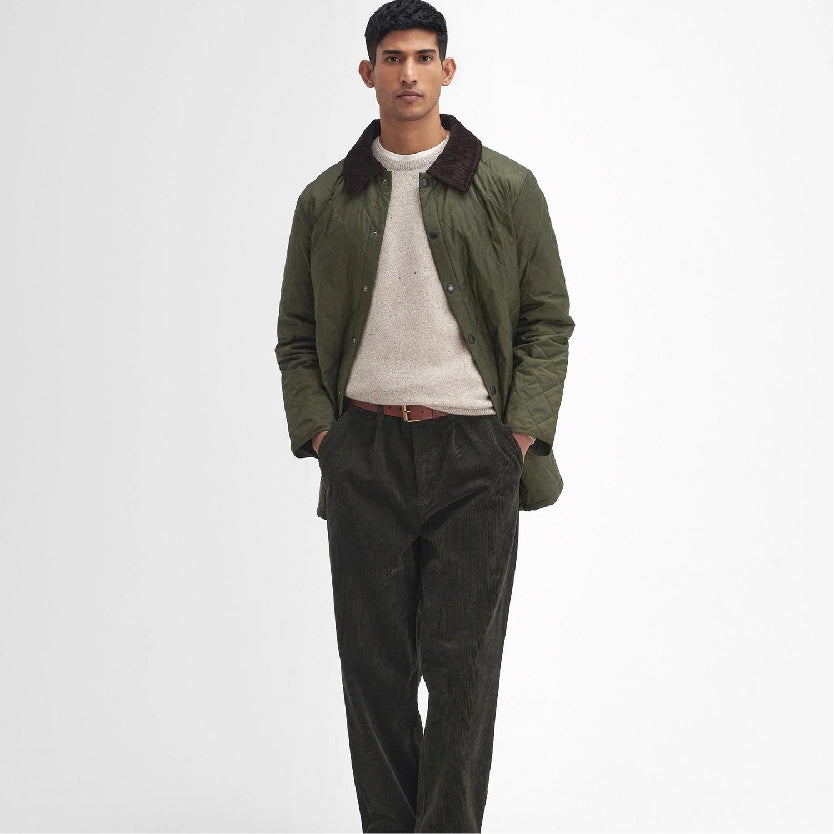 Barbour Heritage Liddesdale Quilted Jacket Olive#Color_Olive