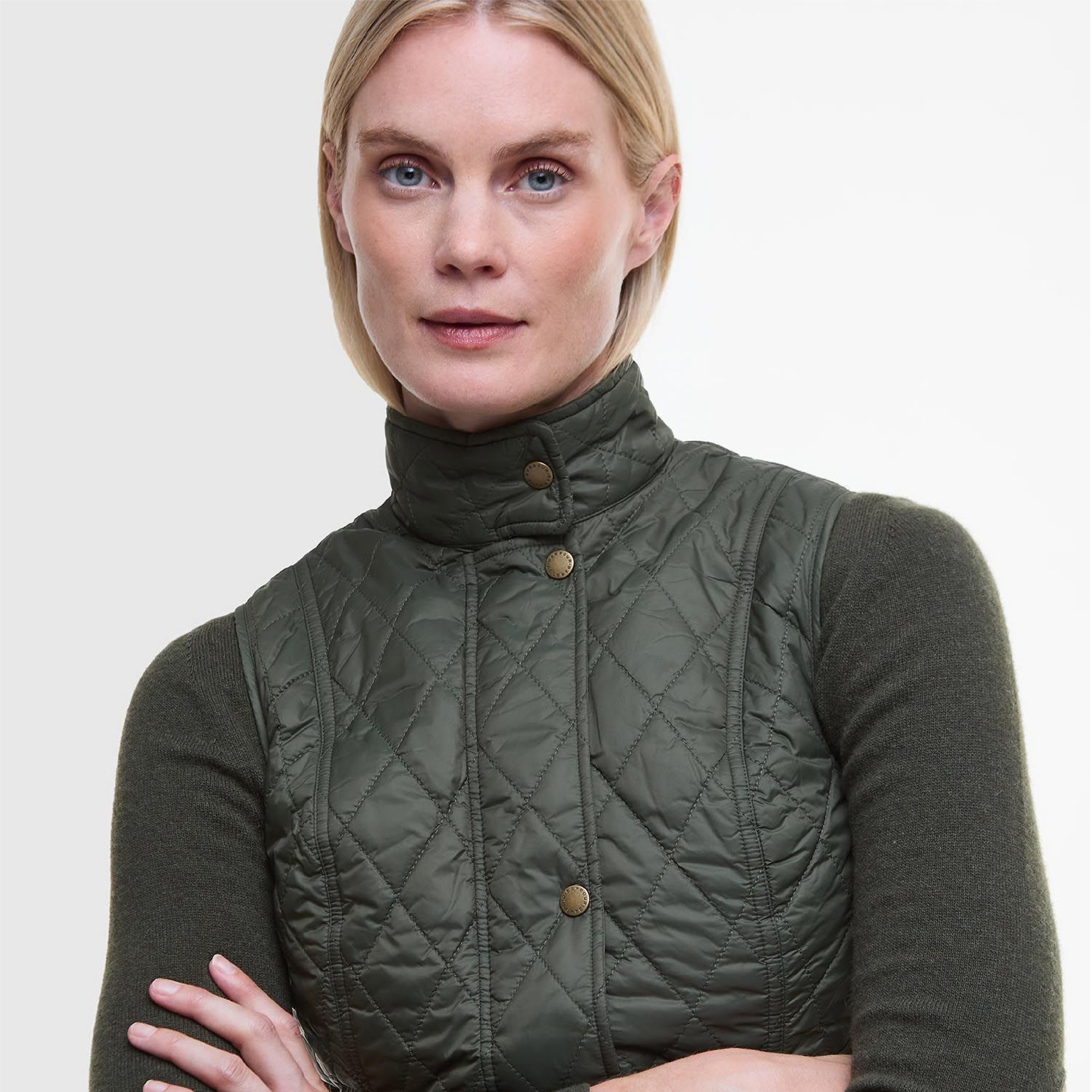 Otterburn Gilet Olive#Color_Olive