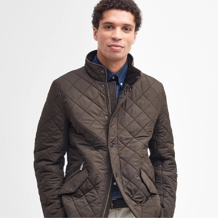 Barbour Powell Quilt Olive#Color_Olive