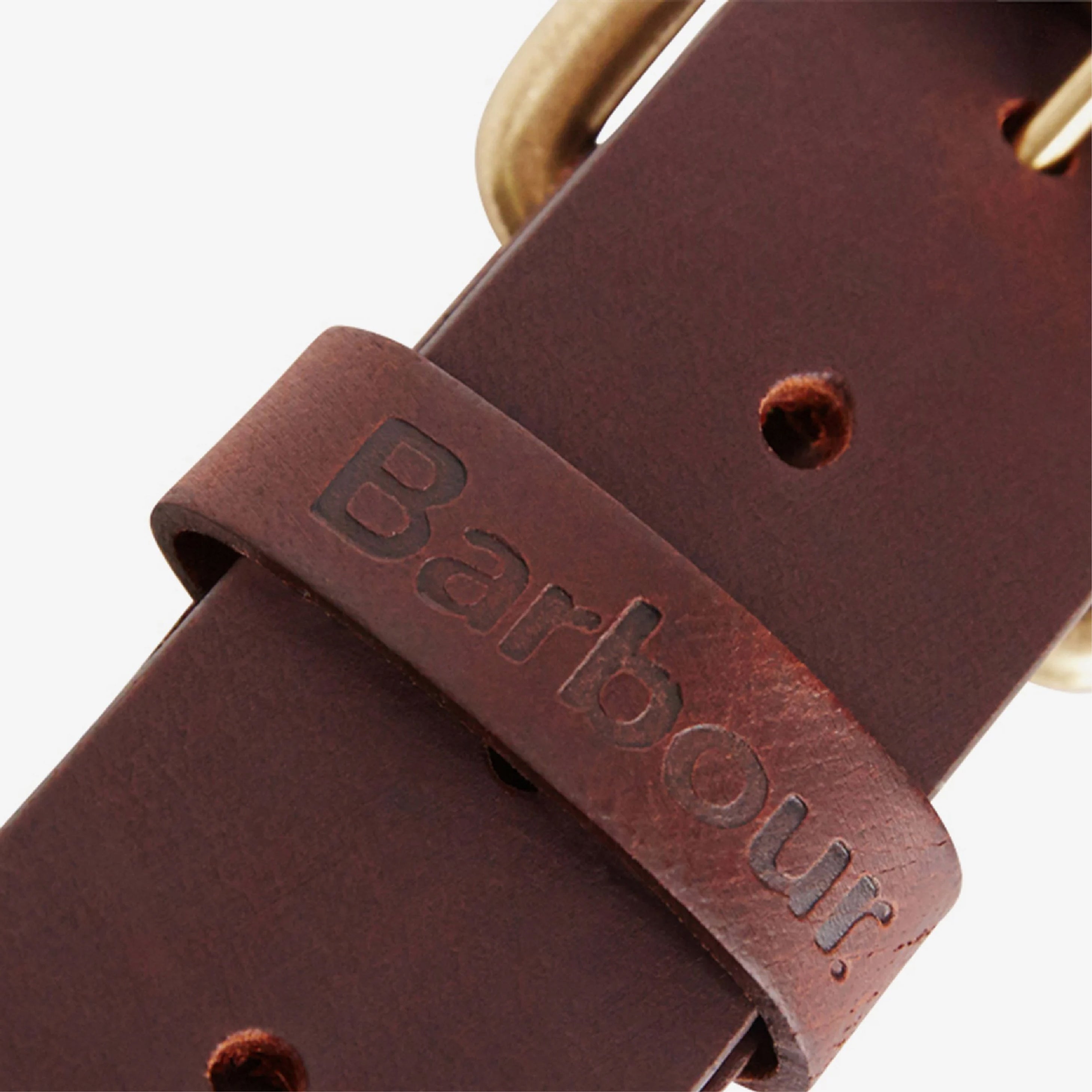 Matt Leather Belt Brown#Color_Brown
