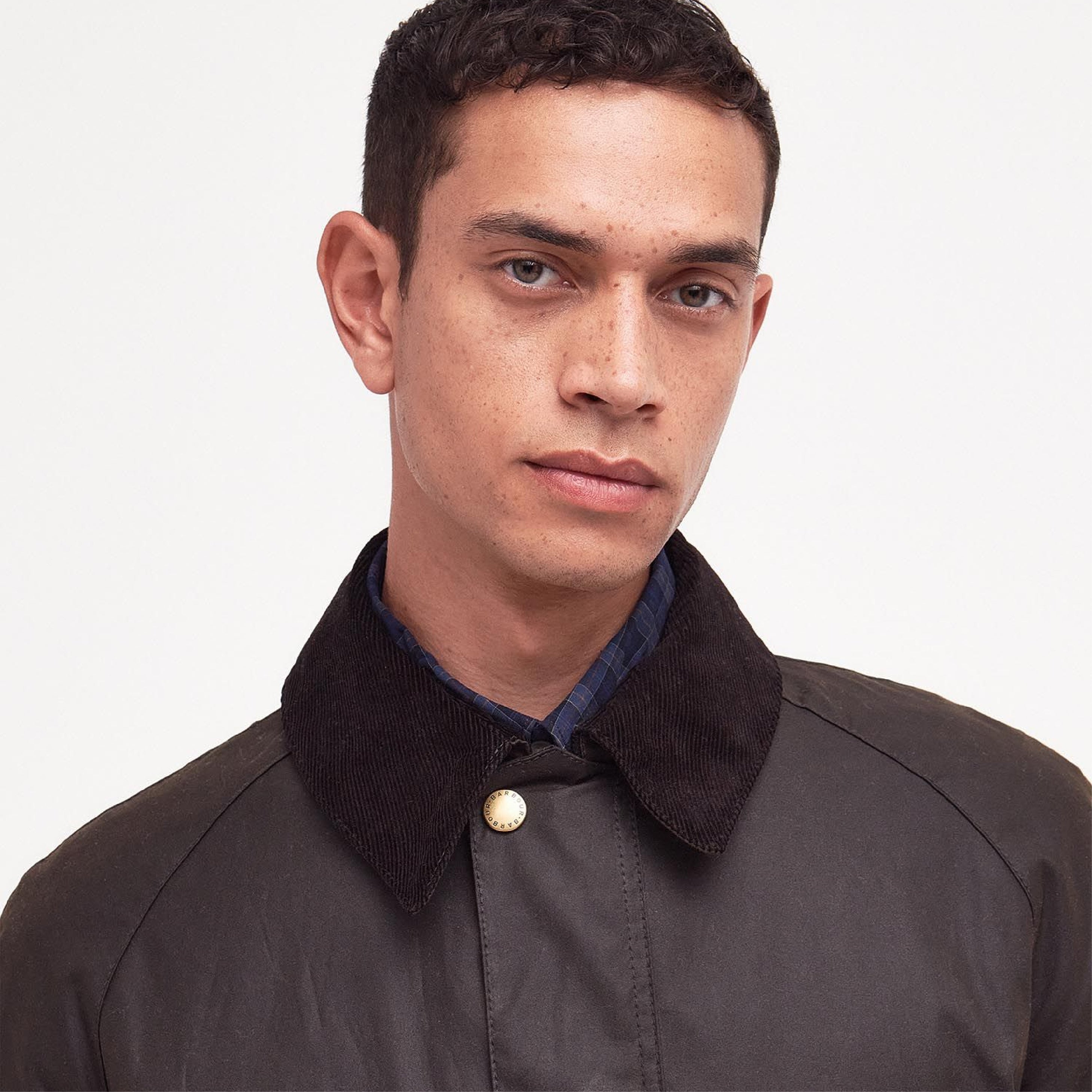 Barbour Ashby Wax Jacket Olive#Color_Olive