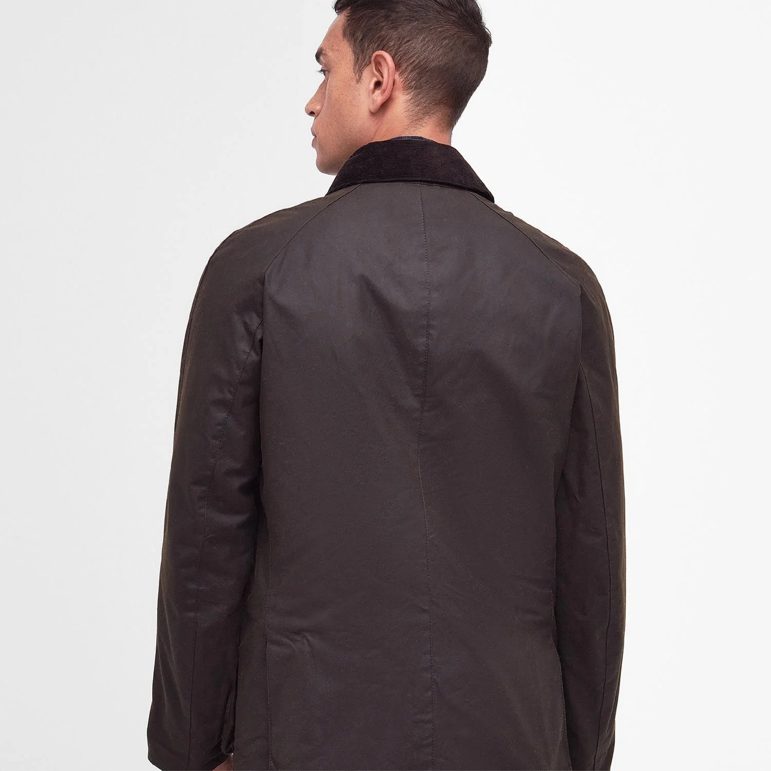 Barbour Ashby Wax Jacket Olive#Color_Olive
