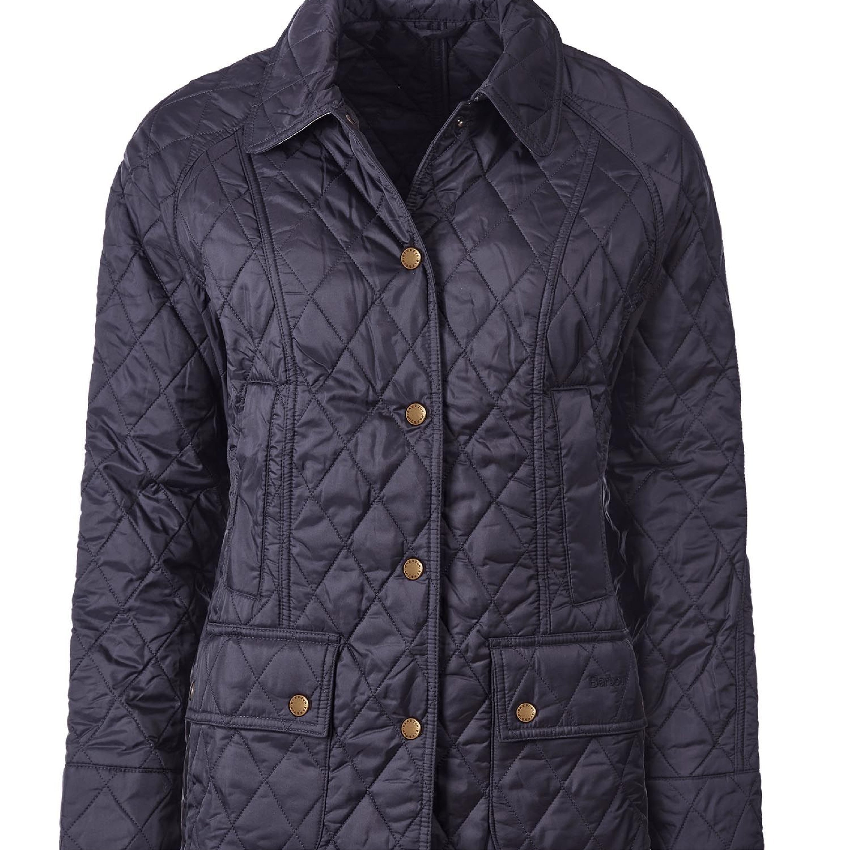 Barbour Beadnell Quilt Navy#Color_Navy