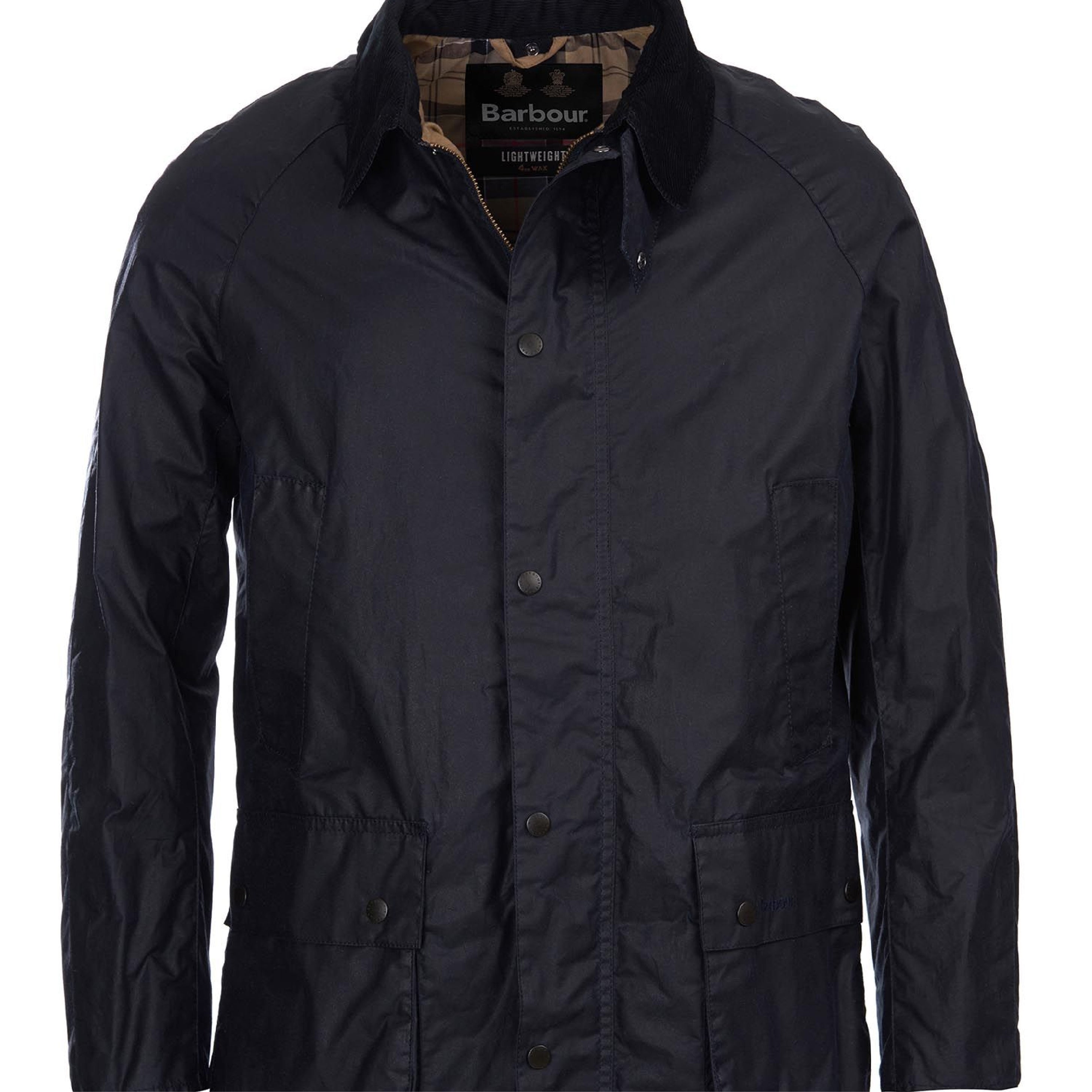 Lightweight Ashby Waxed Jacket Royal Navy#Color_Royal Navy