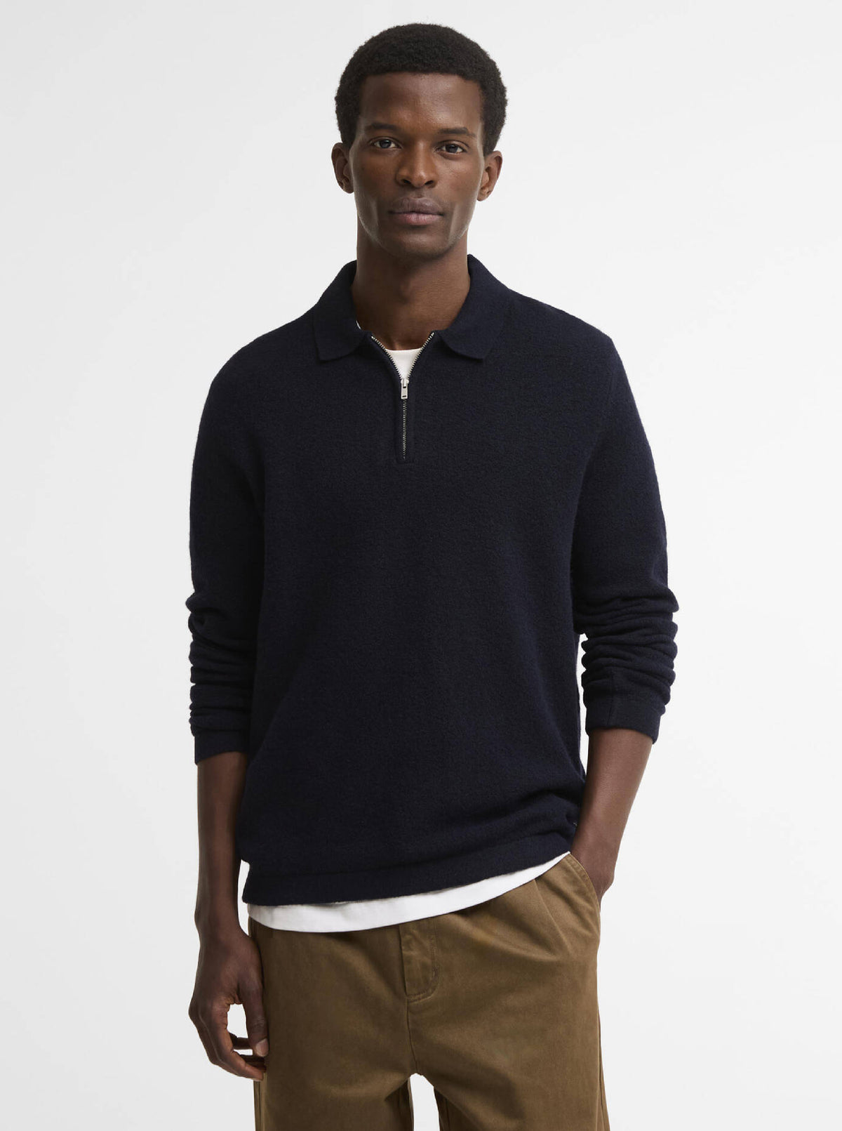 Bearsted Knitted Polo Shirt