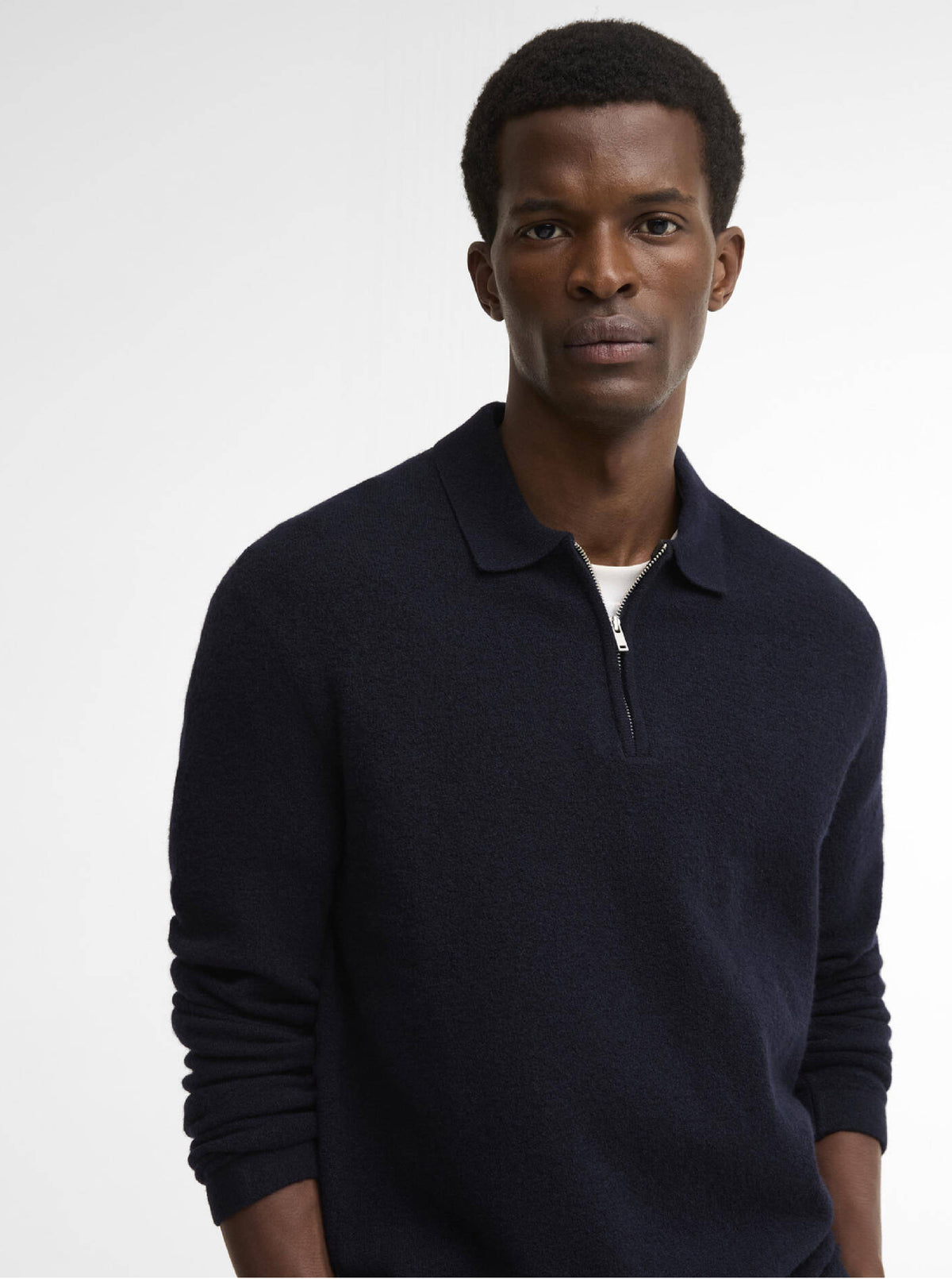 Bearsted Knitted Polo Shirt