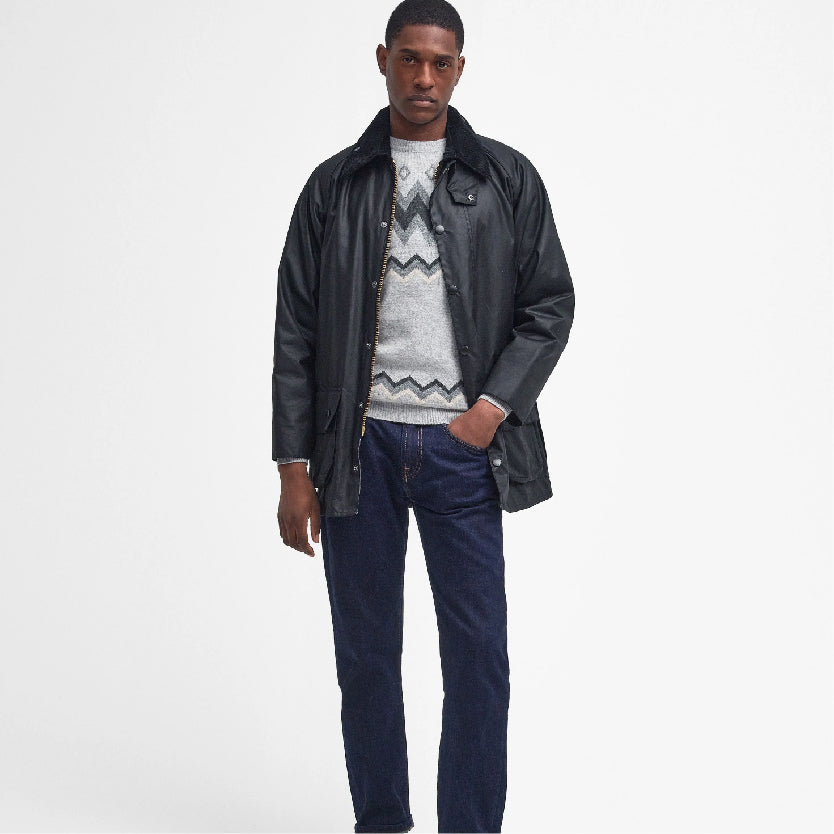 Beaufort® Waxed Jacket Black#Color_Black