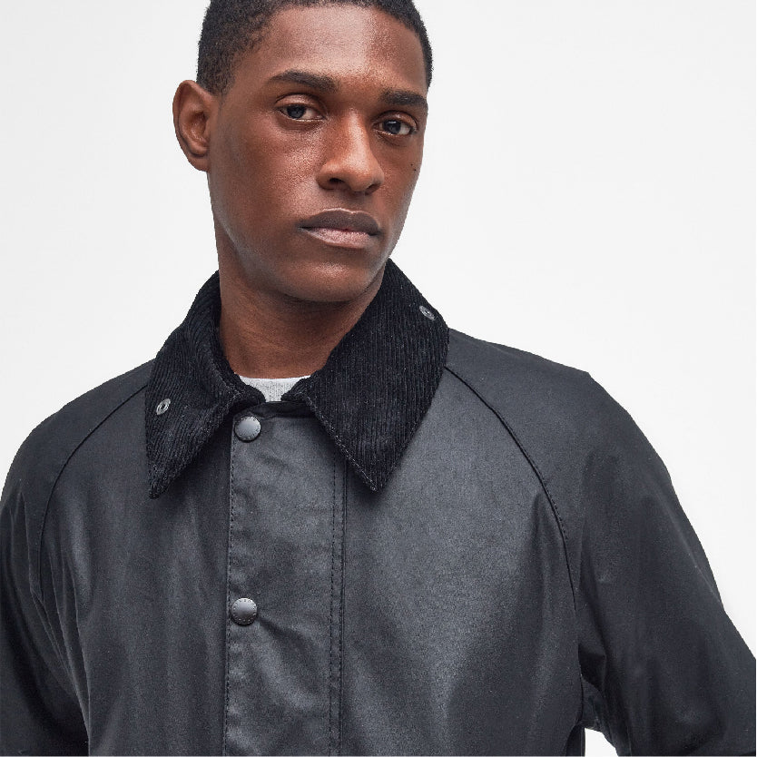 Beaufort® Waxed Jacket Black#Color_Black