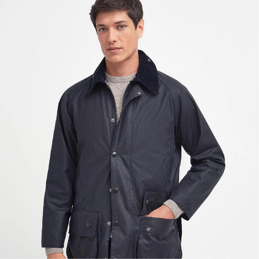 Beaufort® Waxed Jacket Navy#Color_Navy