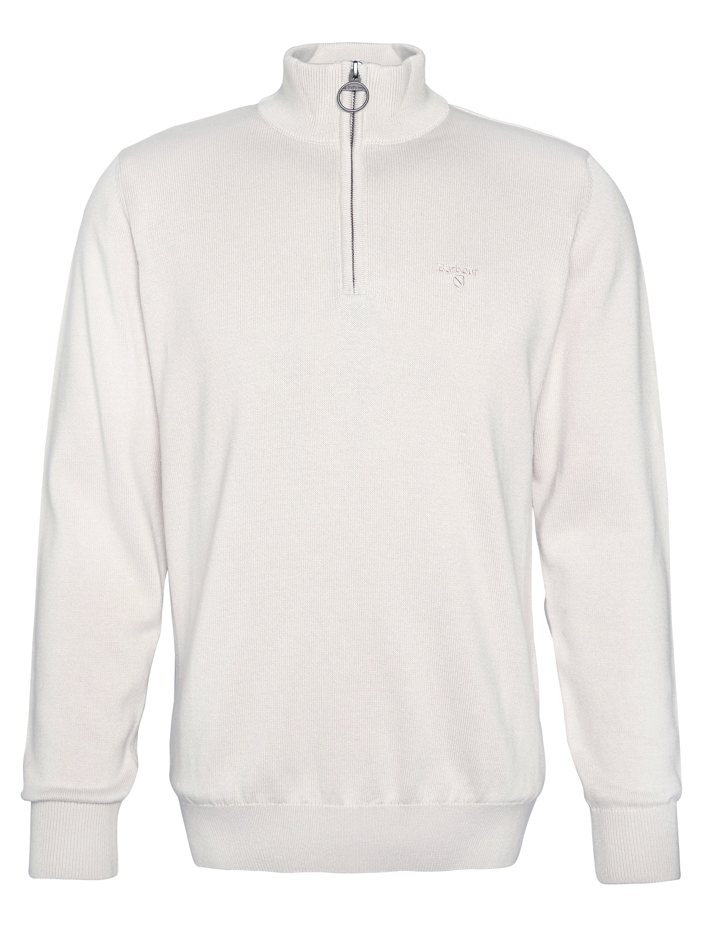 Cotton Quarter-Zip Jumper