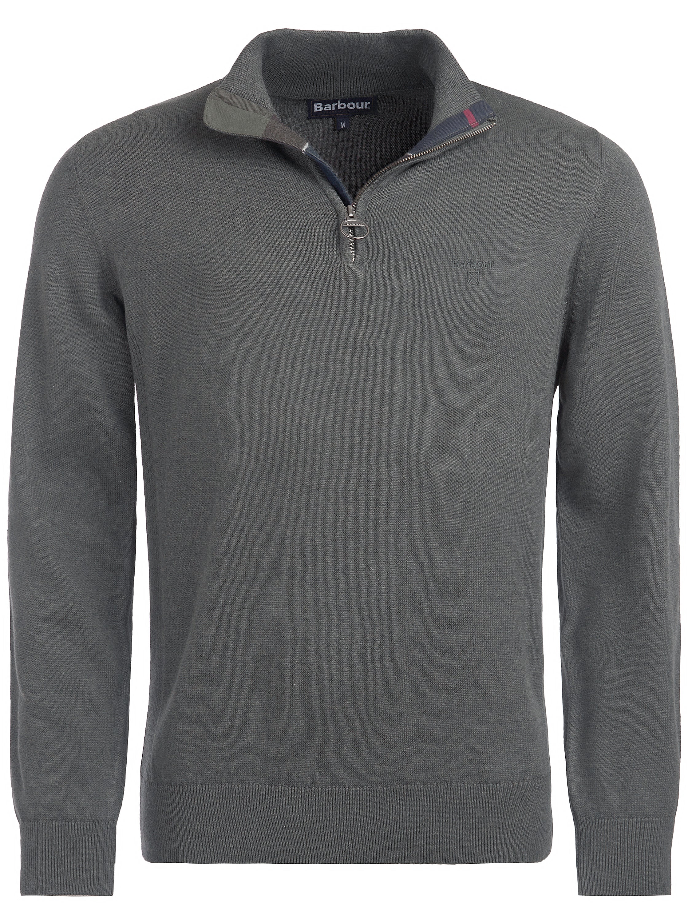 Cotton Quarter-Zip Jumper