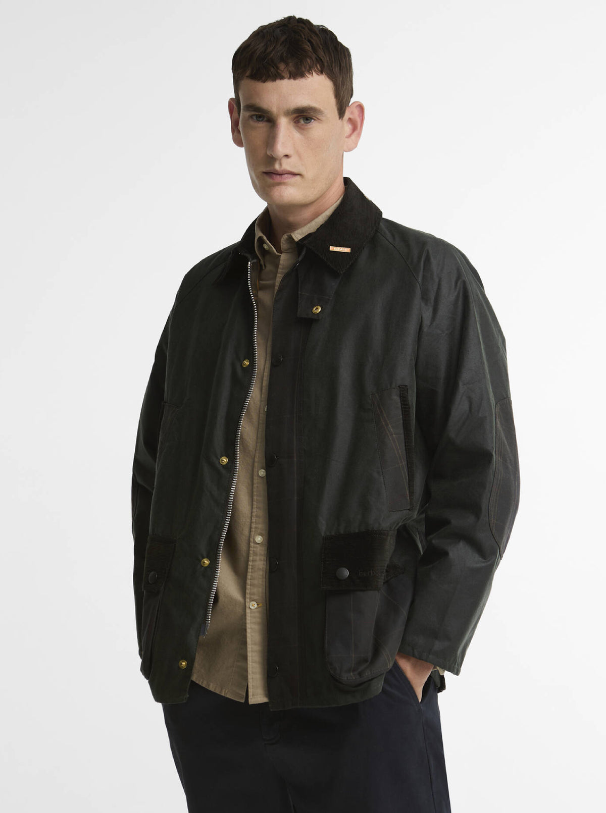 Icons Patch Bedale Waxed Jacket