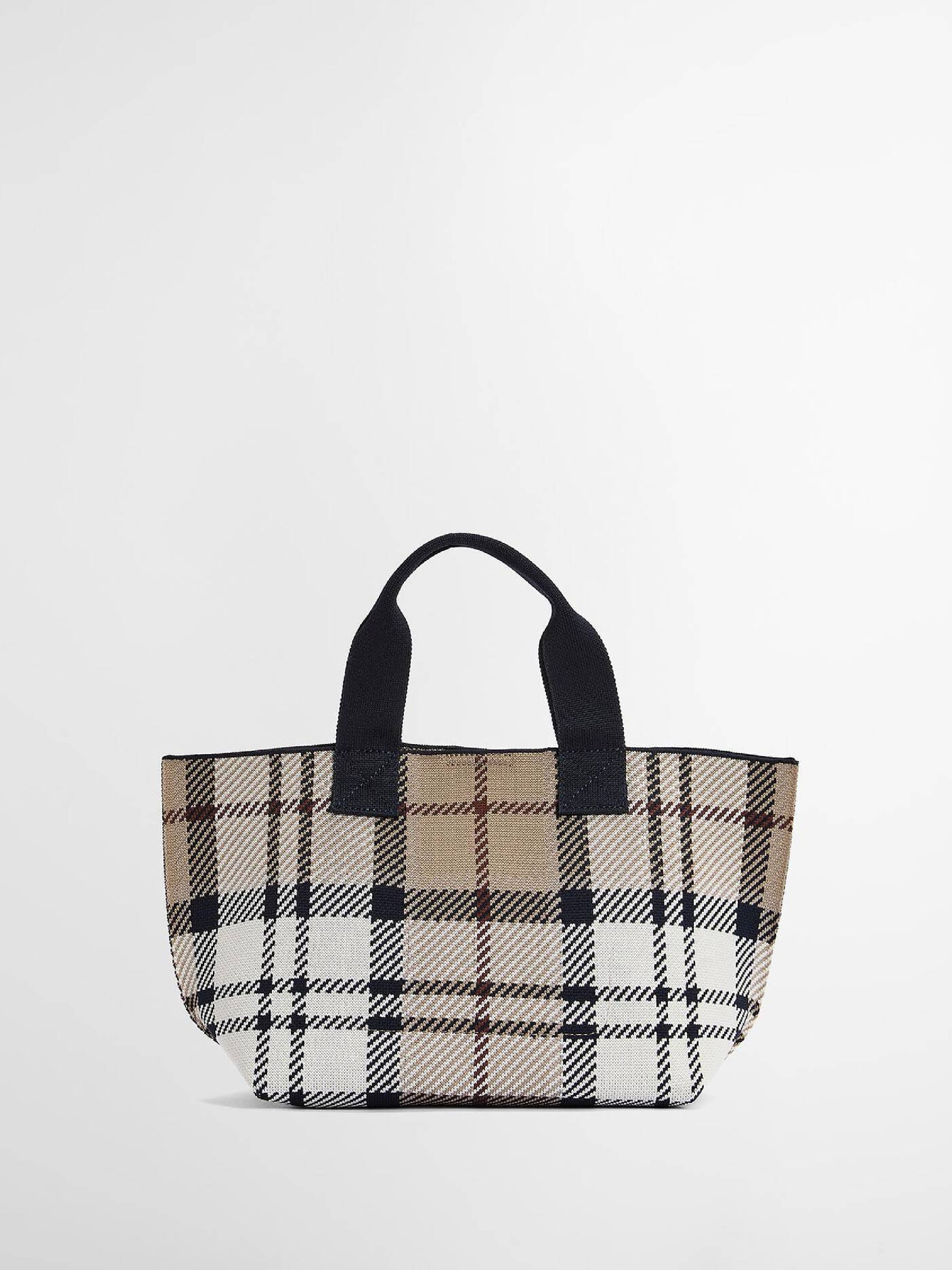 Layla Tartan Mini Tote Bag
