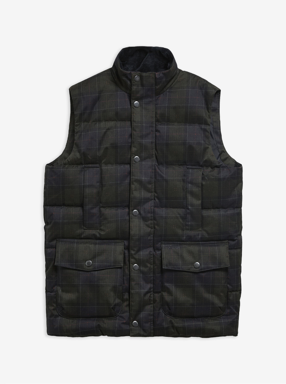 Lonnen Tartan Puffer Gilet
